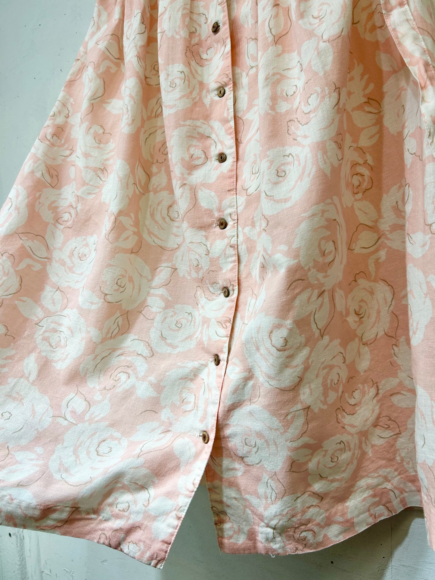 Vintage Rose Pattern Skirt [D26705]