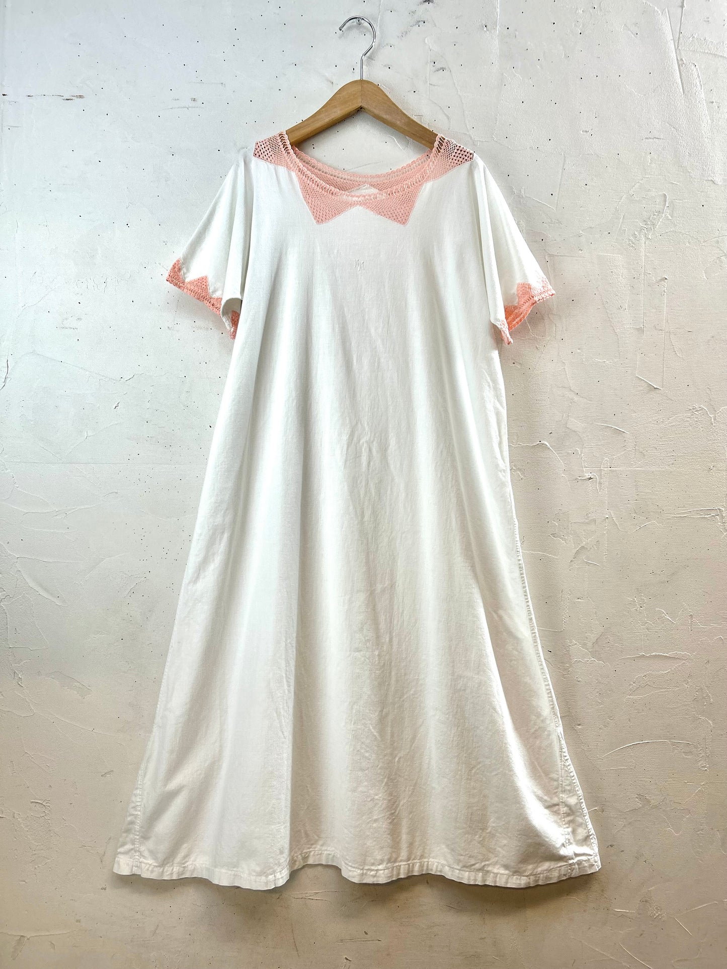 '40s-'50s Vintage Nightie Dress [E30187]