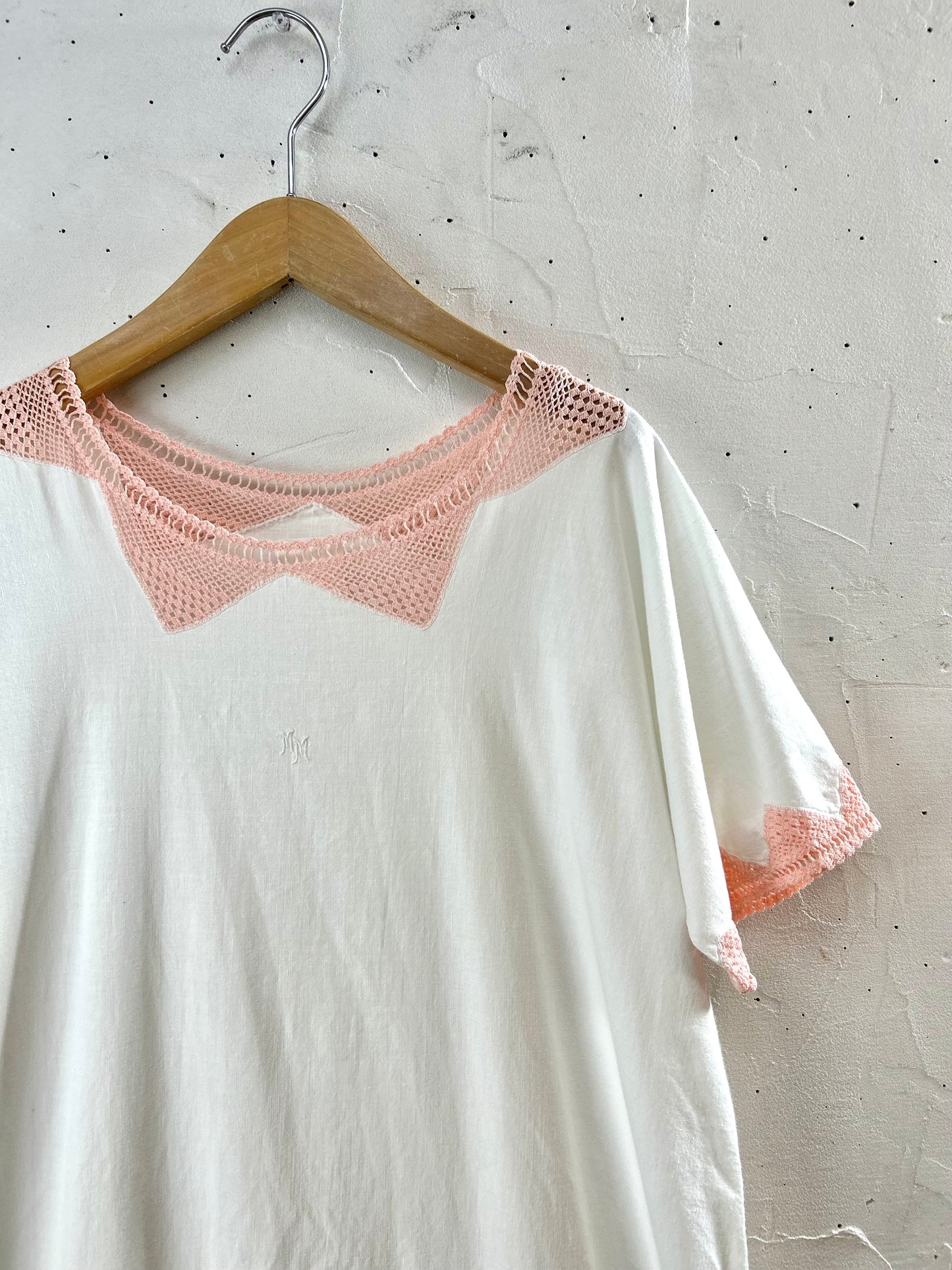 '40s-'50s Vintage Nightie Dress [E30187]