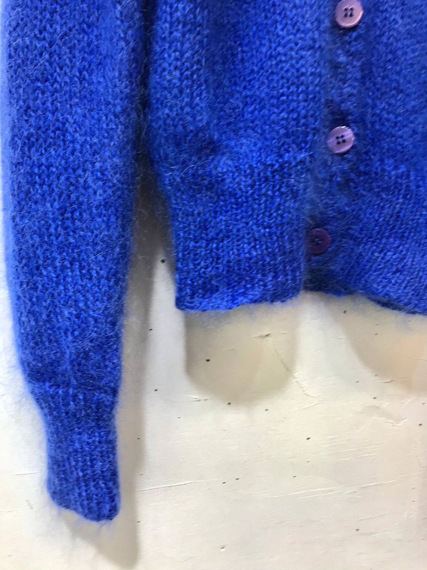 Vintage Mohair Knit Cardigan[K25552]