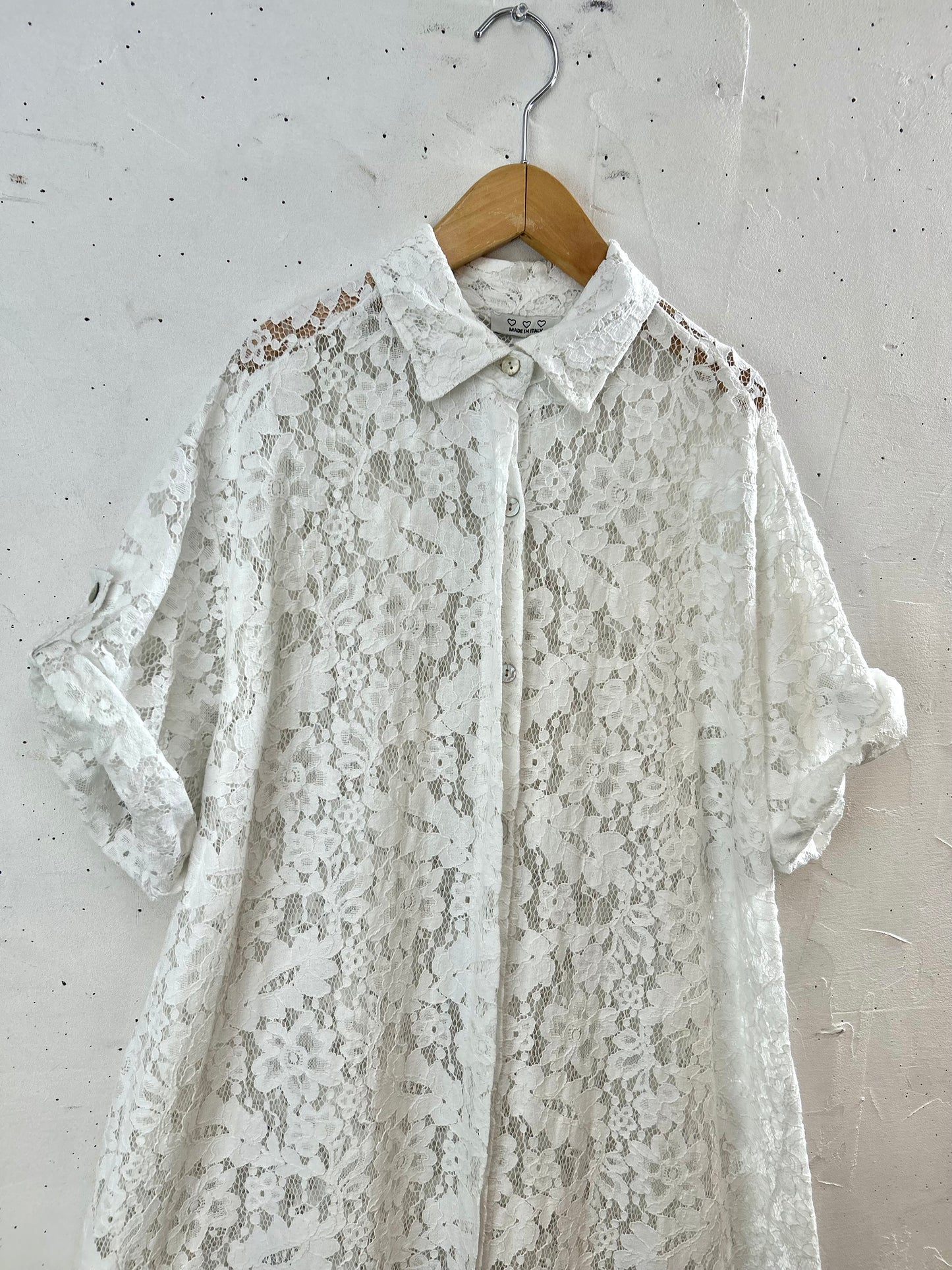 Vintage Lace Dress　MADE IN ITALY [D29971]