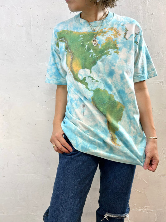 Vintage T-Shirt 〜LIQUID BLUE〜 [G27886]