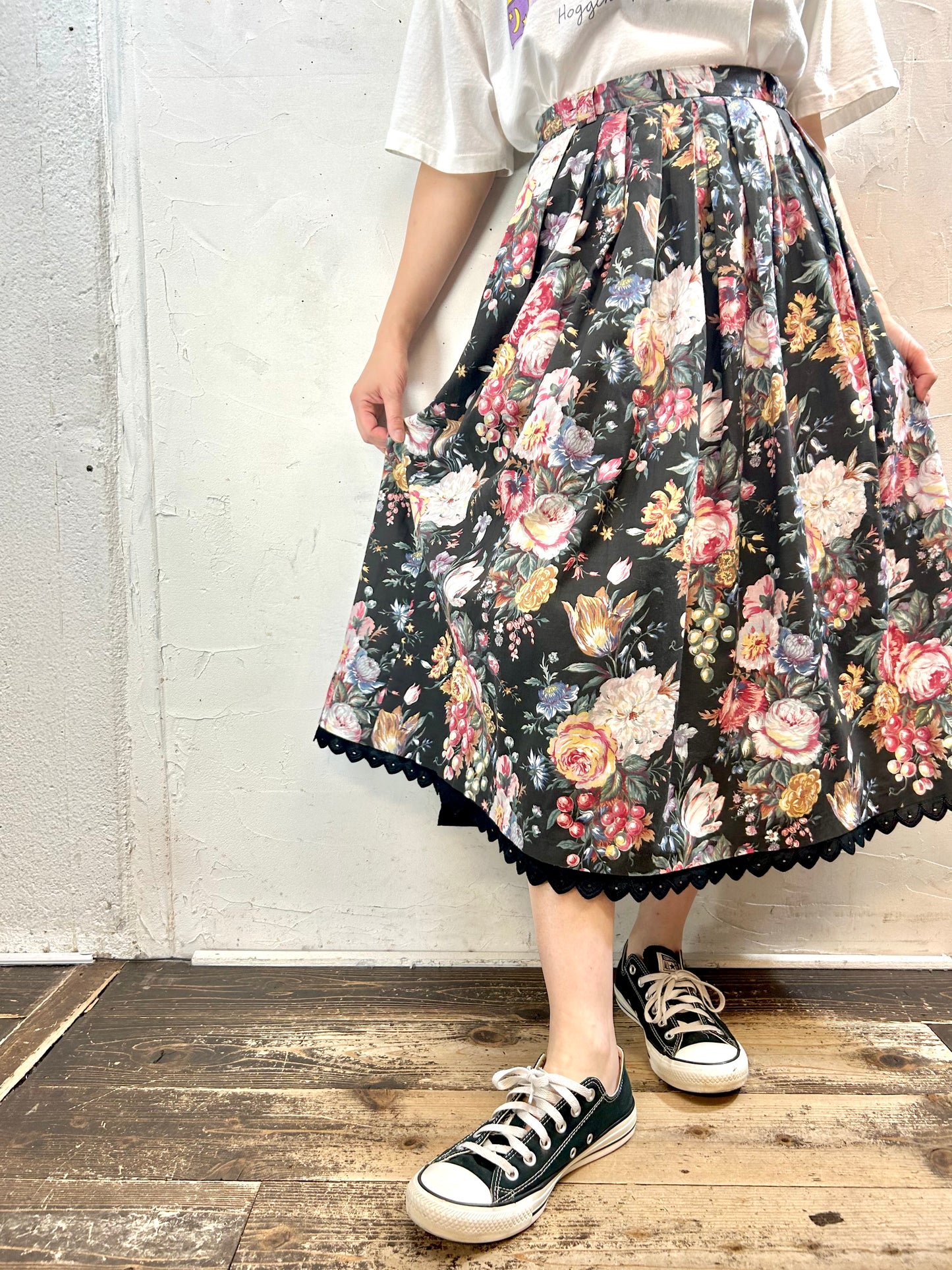 Vintage Tyrol Skirt 〜Distler Tachten〜[F27262]