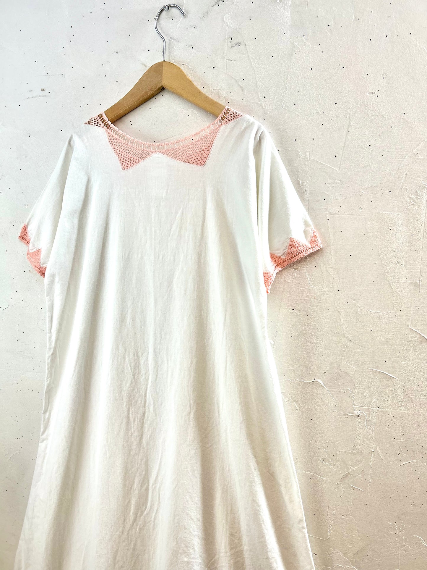 '40s-'50s Vintage Nightie Dress [E30187]