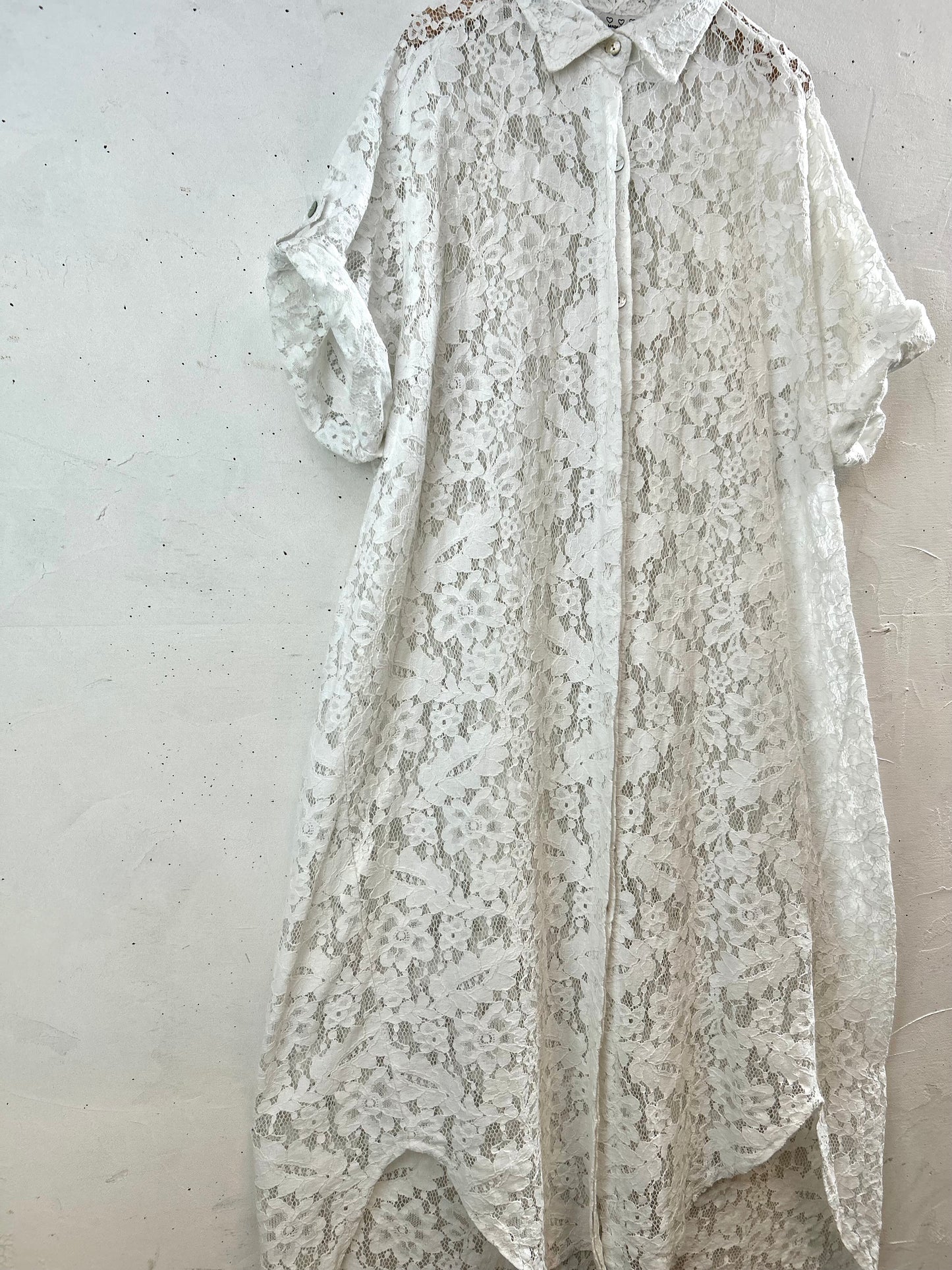 Vintage Lace Dress　MADE IN ITALY [D29971]