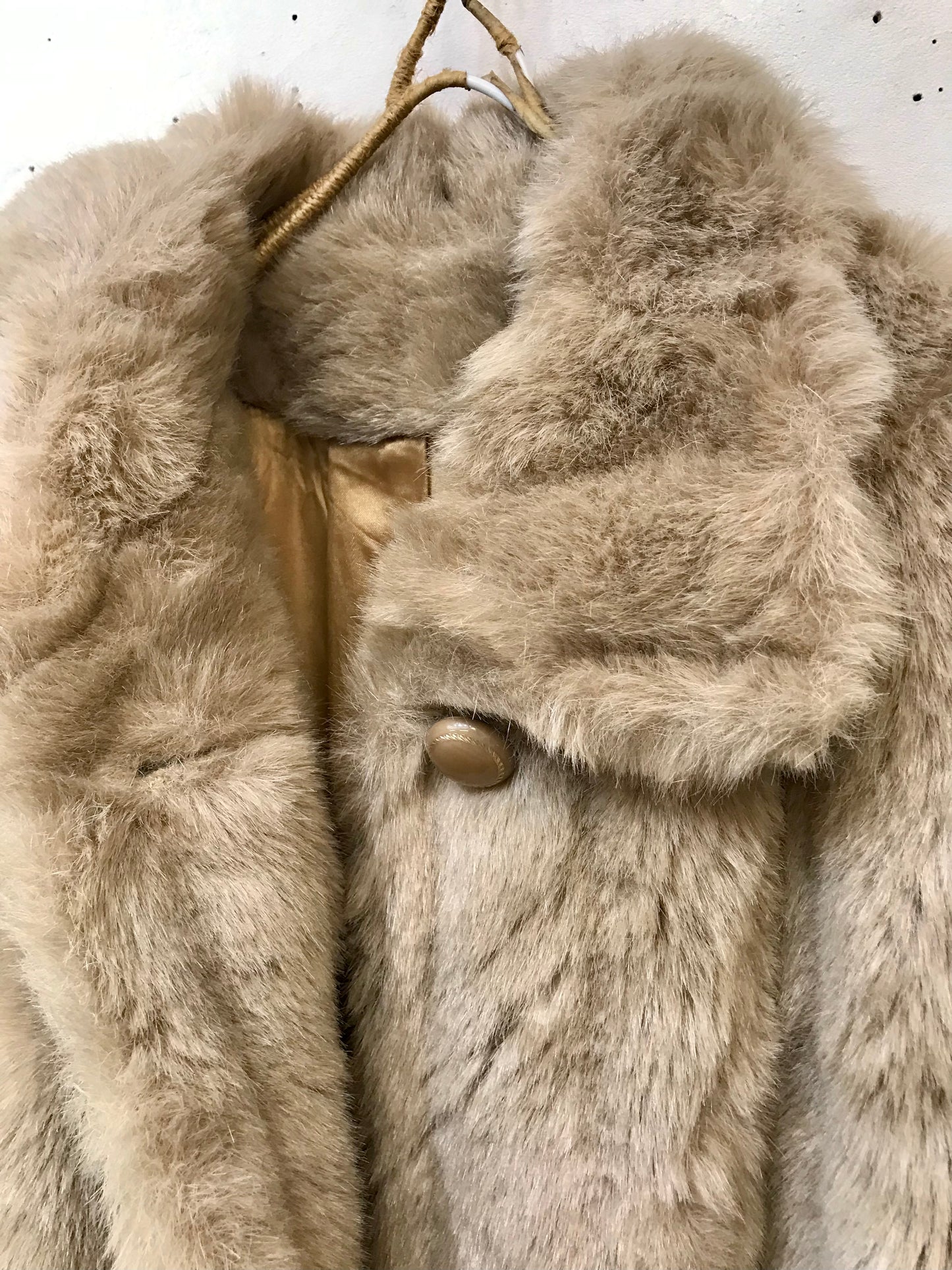 Vintage Eco Fur Jacket UNION MADE [K25557]