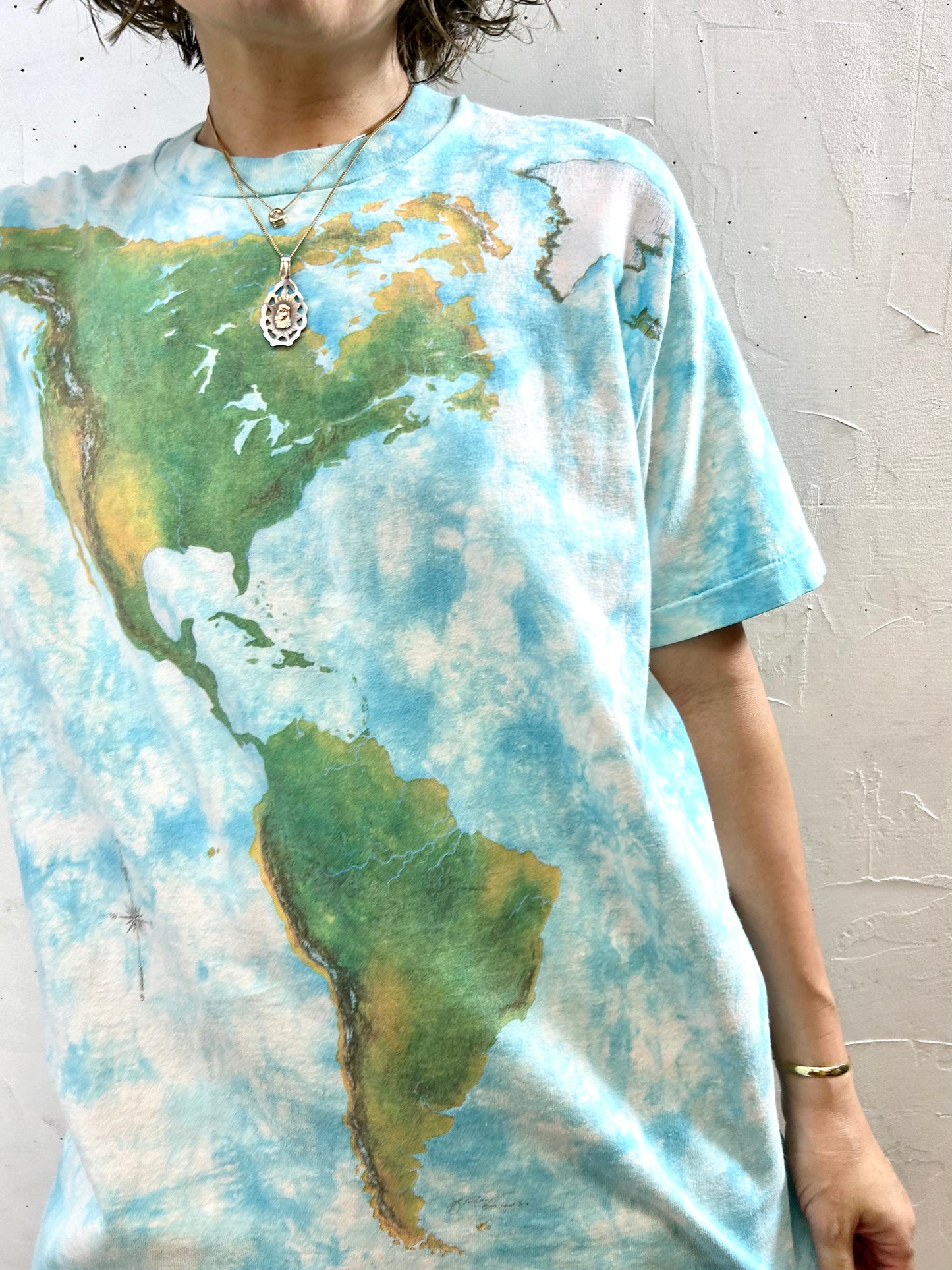 Vintage T-Shirt 〜LIQUID BLUE〜 [G27886]