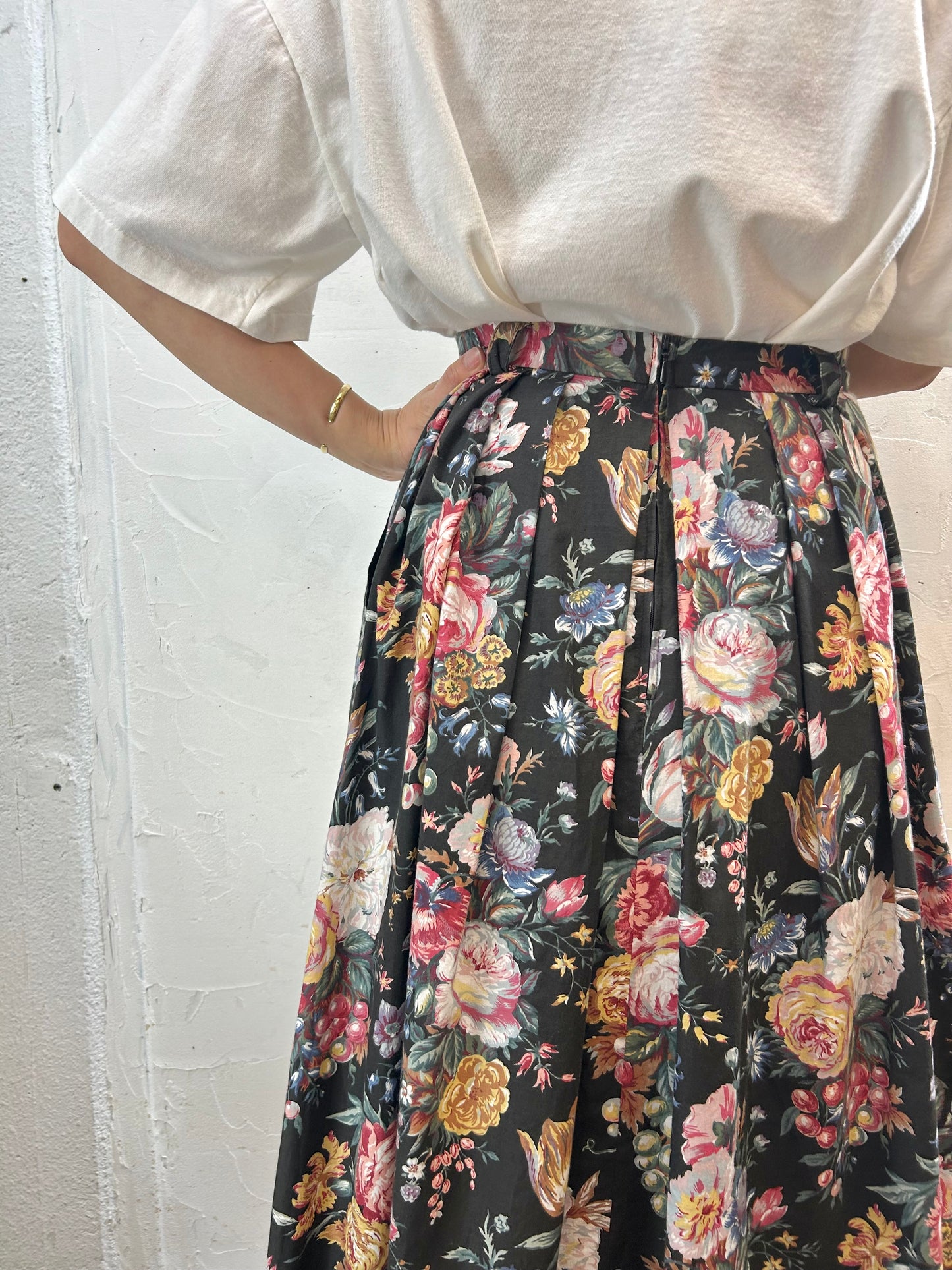 Vintage Tyrol Skirt 〜Distler Tachten〜[F27262]