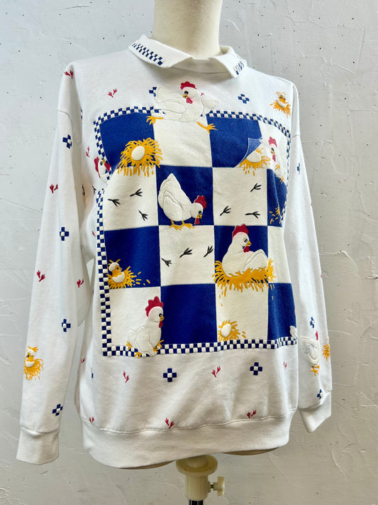 Vintage Fancy Sweat 〜SPUMONI〜 [J28660]