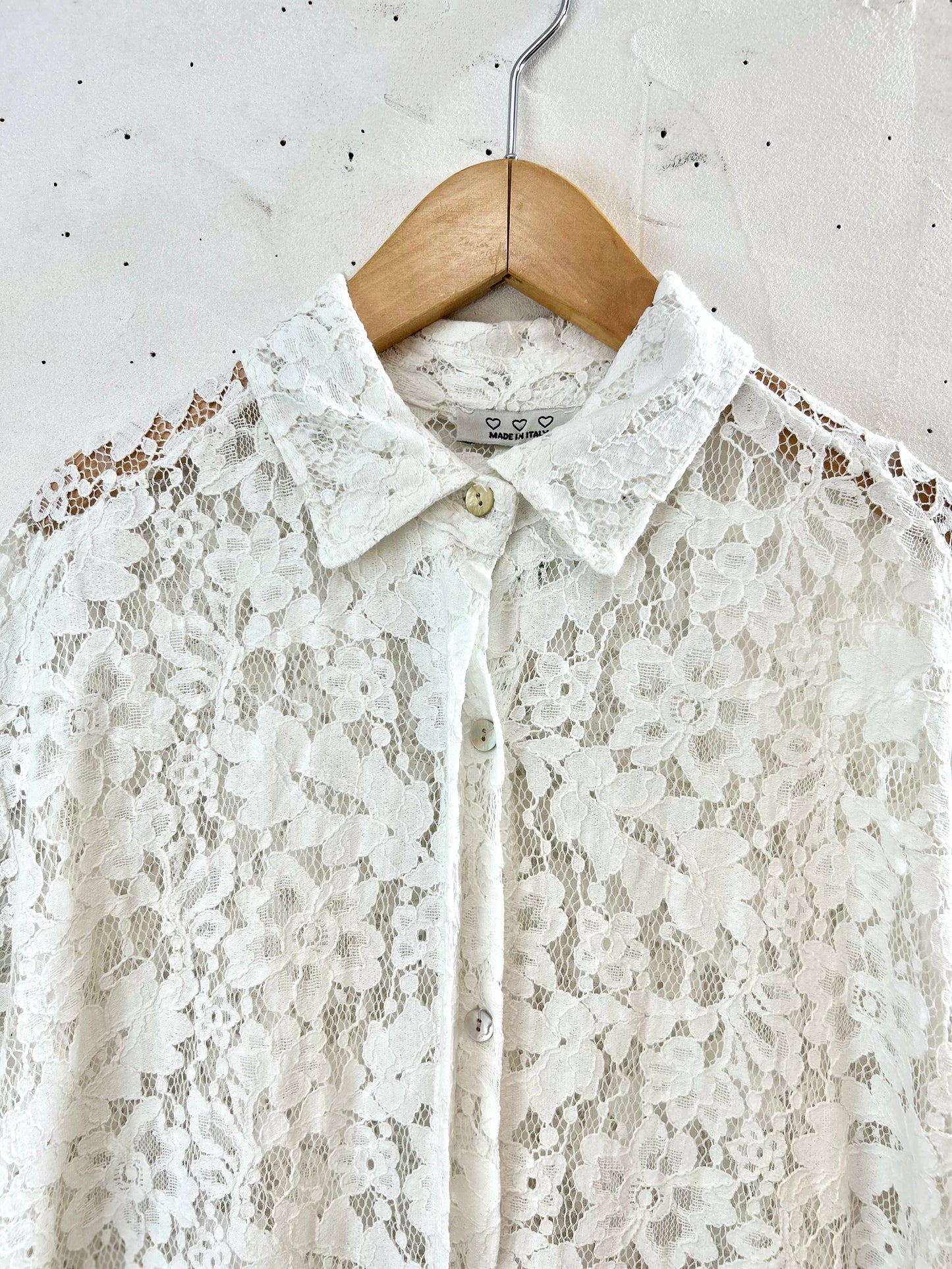 Vintage Lace Dress　MADE IN ITALY [D29971]