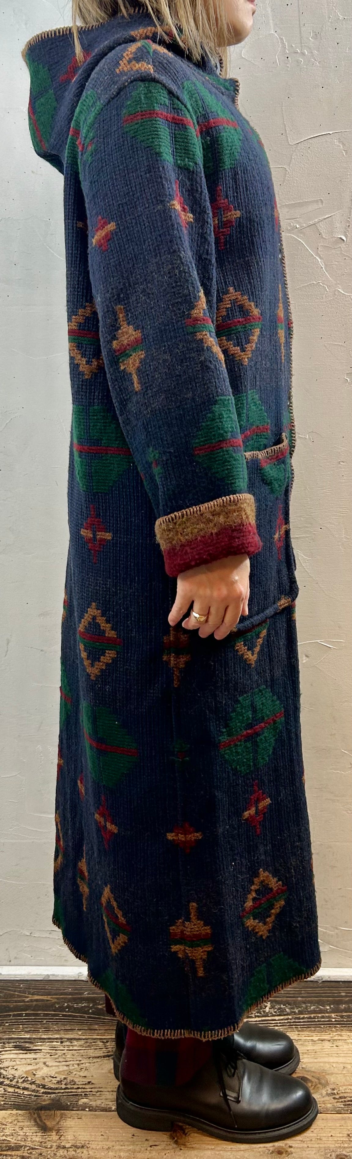 Vintage Reversible Blanket Coat 〜WOOL RICH〜[K28870]