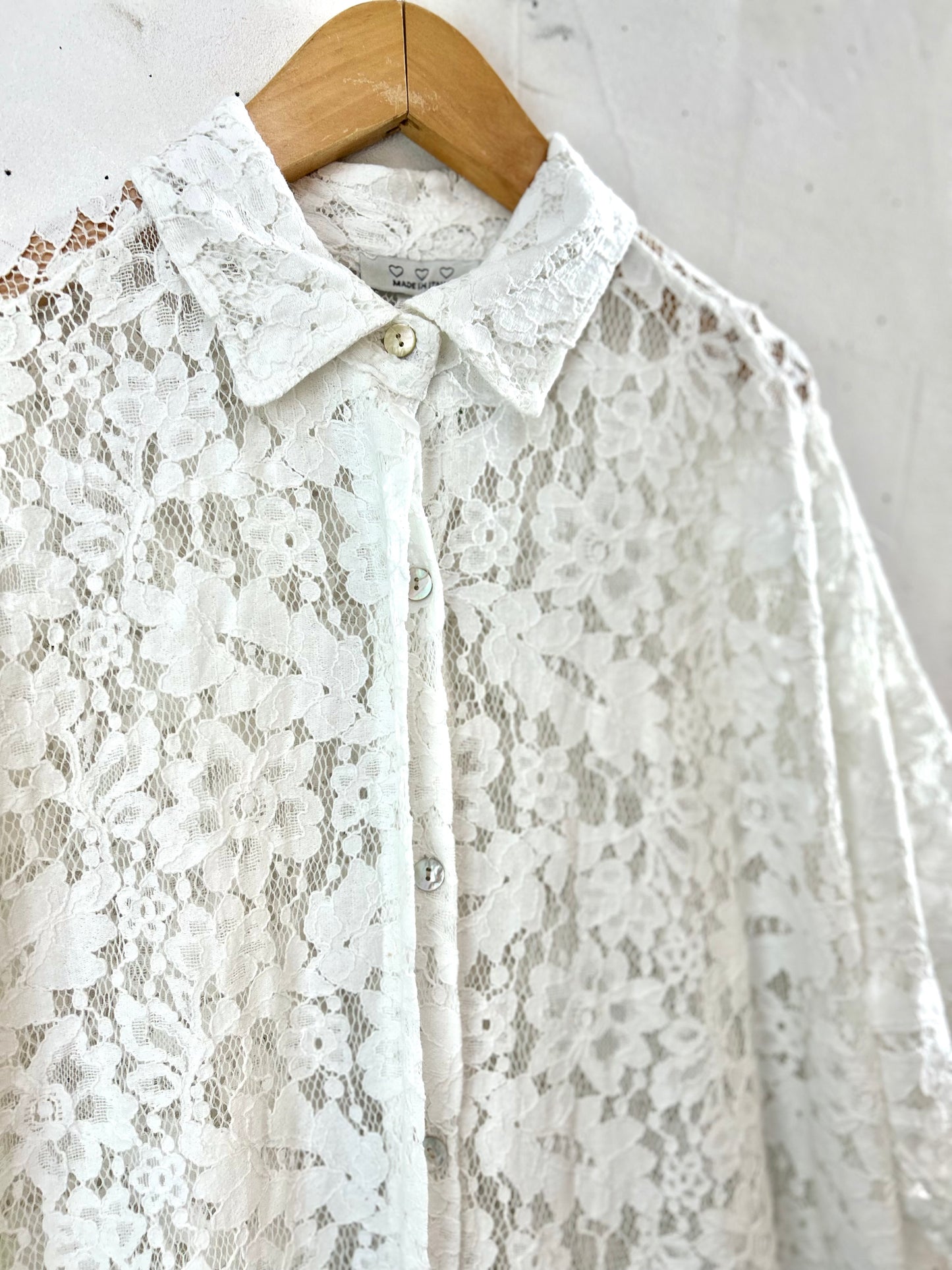 Vintage Lace Dress　MADE IN ITALY [D29971]