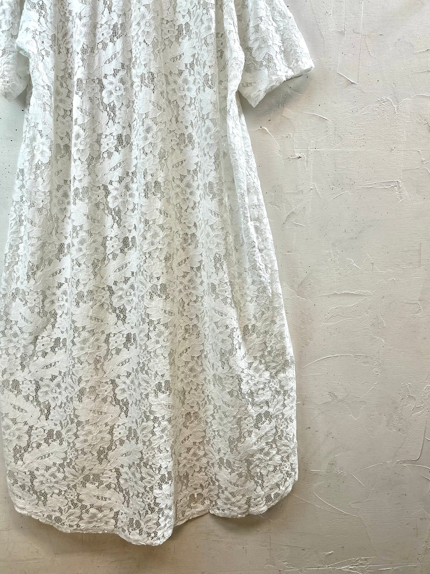 Vintage Lace Dress　MADE IN ITALY [D29971]