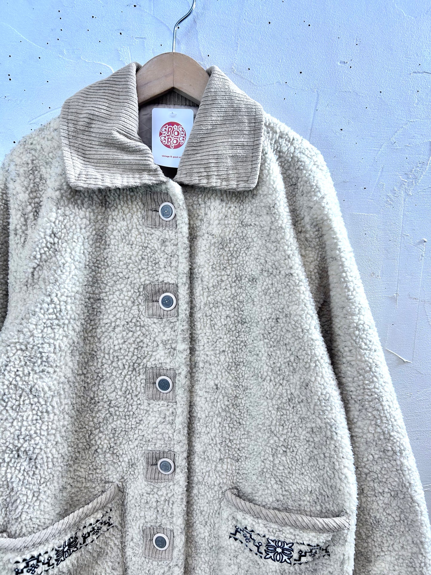 Vintage Boa Jacket [L29098]