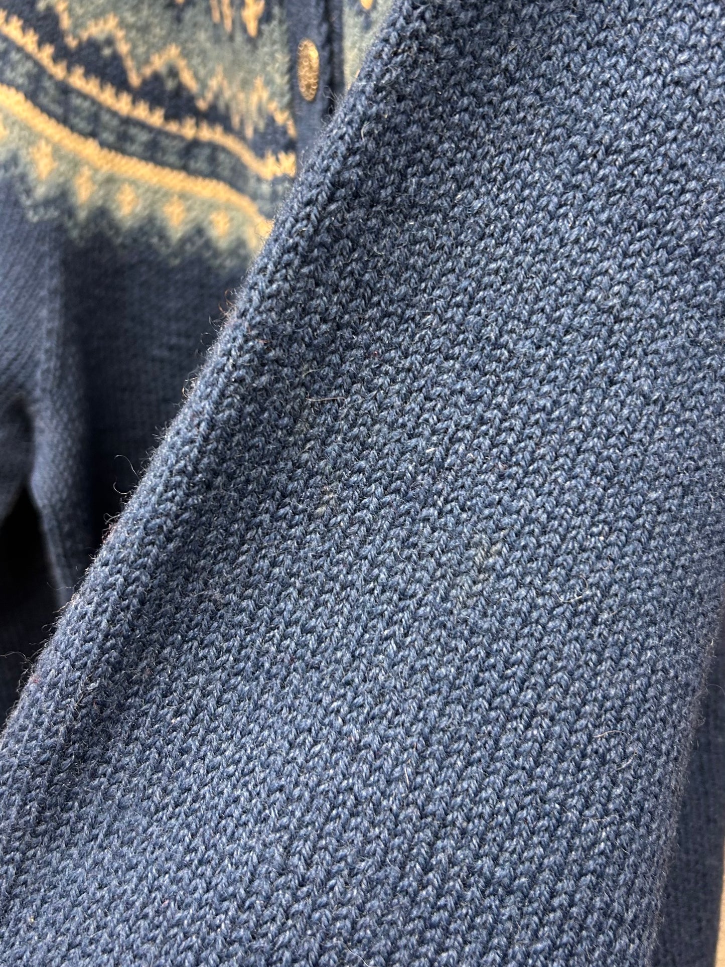 Vintage Nordic Knit Cardigan [A29330]