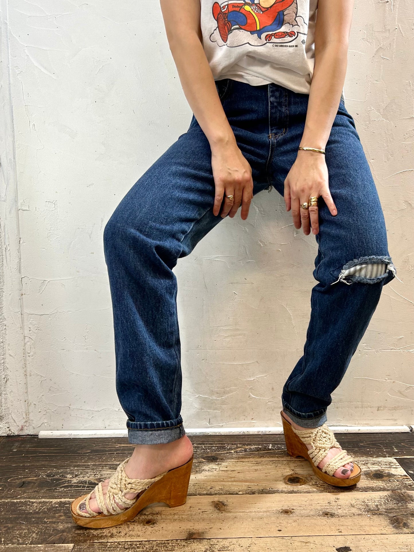 Vintage Denim Pants 〜USED BY ELIE〜 [G27888]