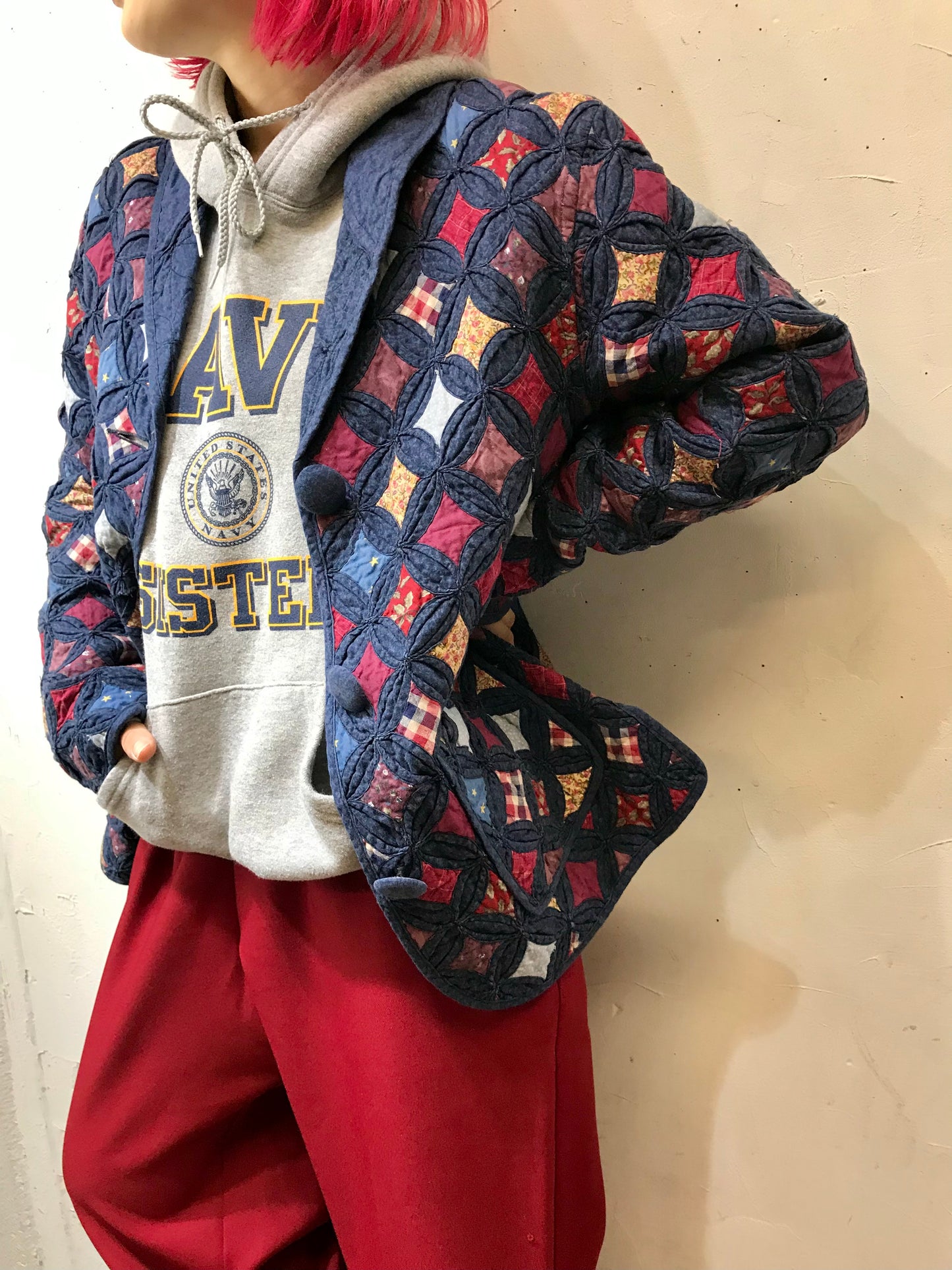 Vintage Patchwork Jacket [J25160]