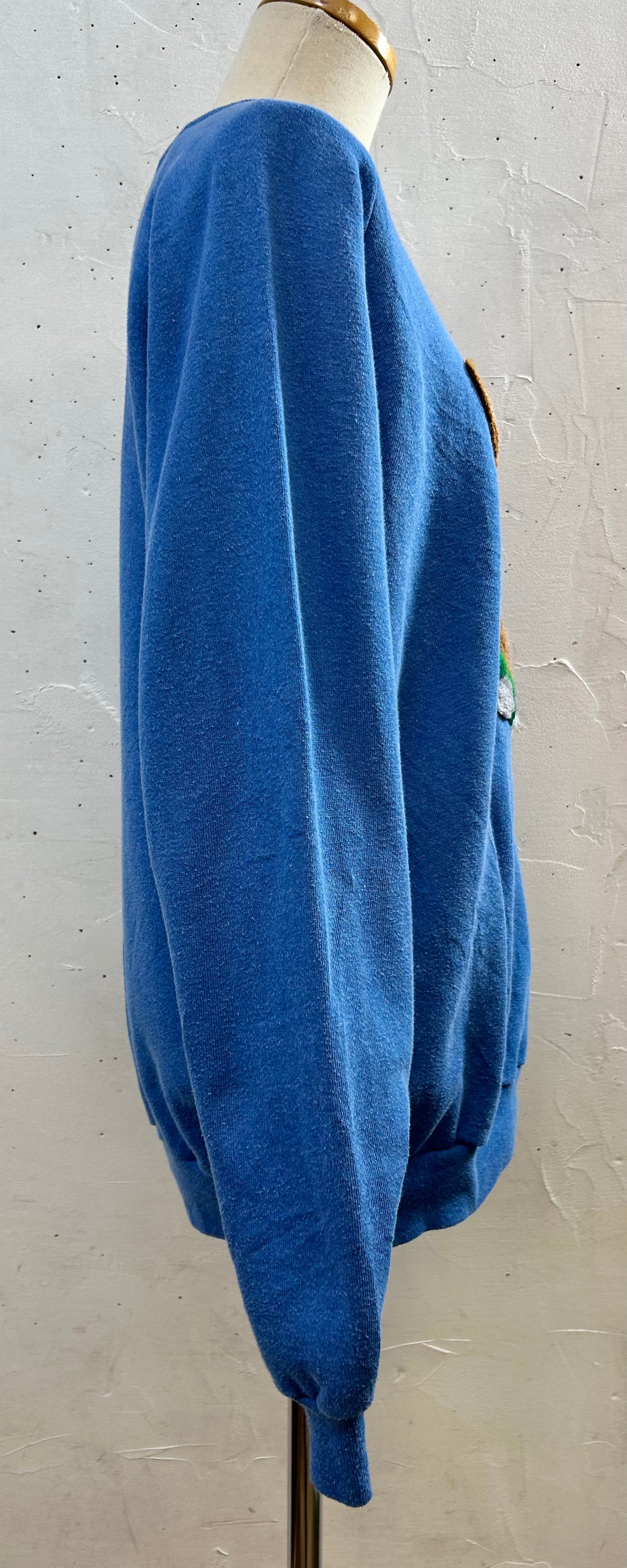 Vintage Pile Patch Sweat MADE IN USA [J28658]