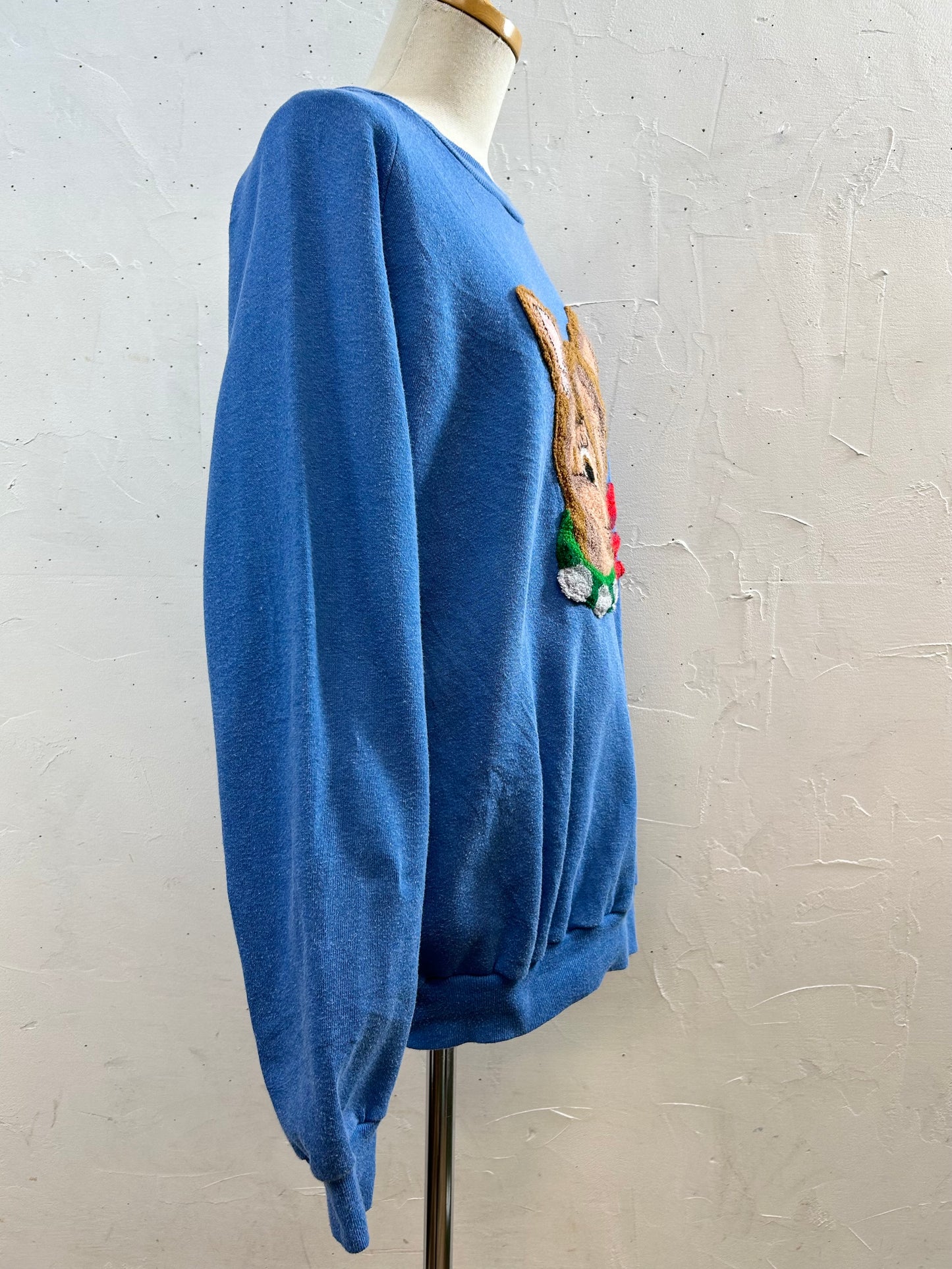 Vintage Pile Patch Sweat MADE IN USA [J28658]