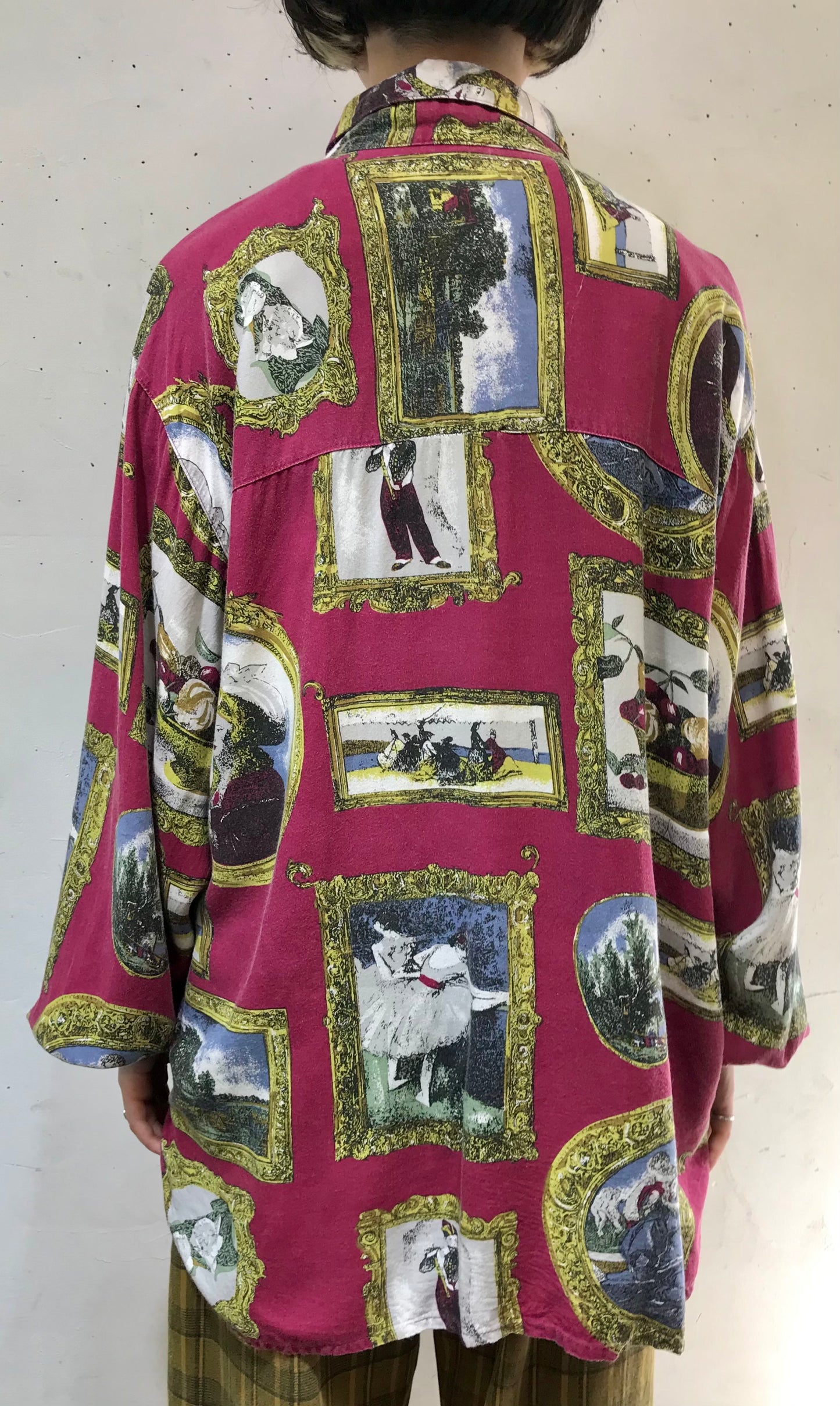 Vintage Viscose Shirt [H24718]