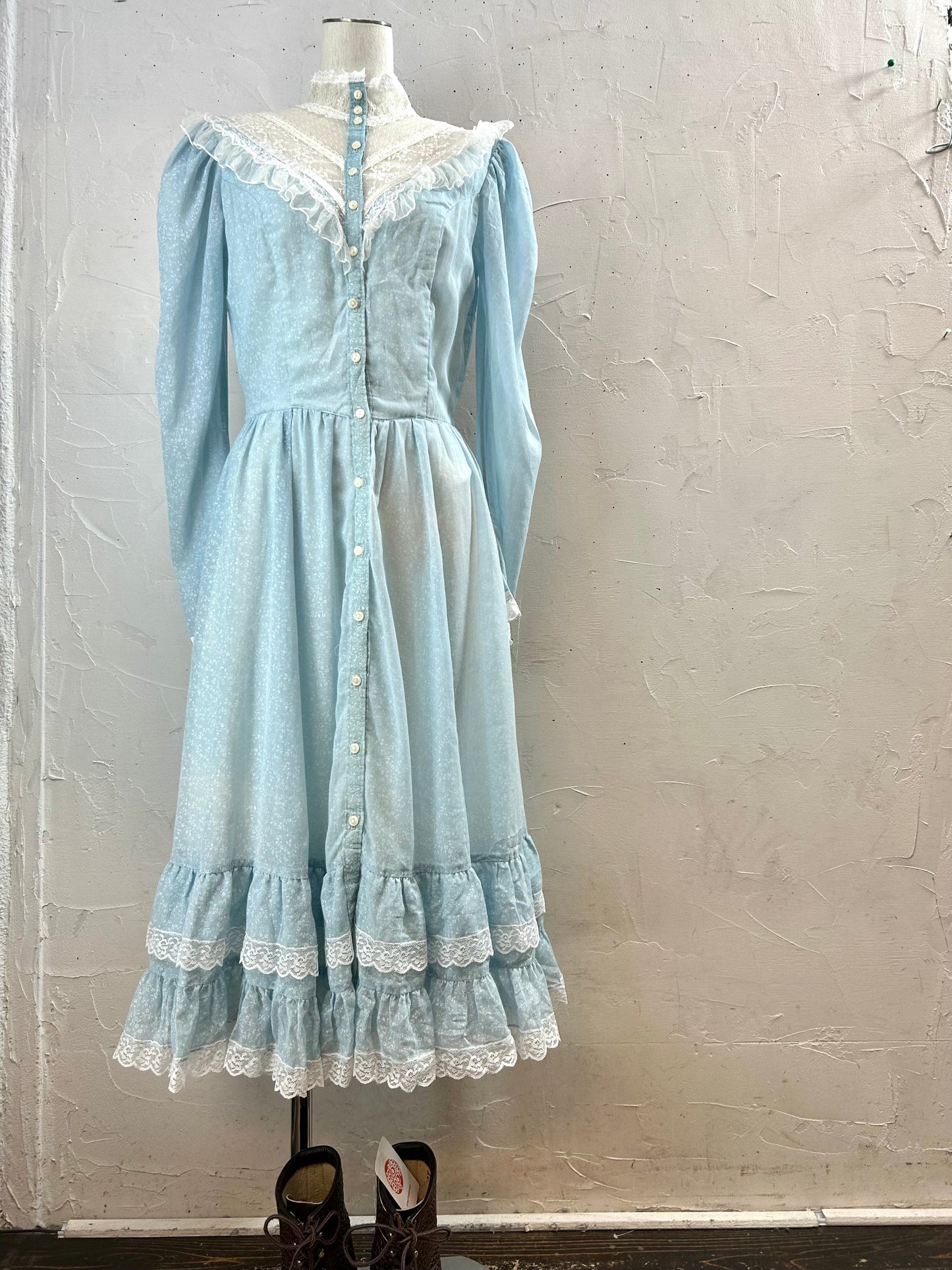 ’70s Vintage Dress〜GUNNE SAX 〜[A29341］