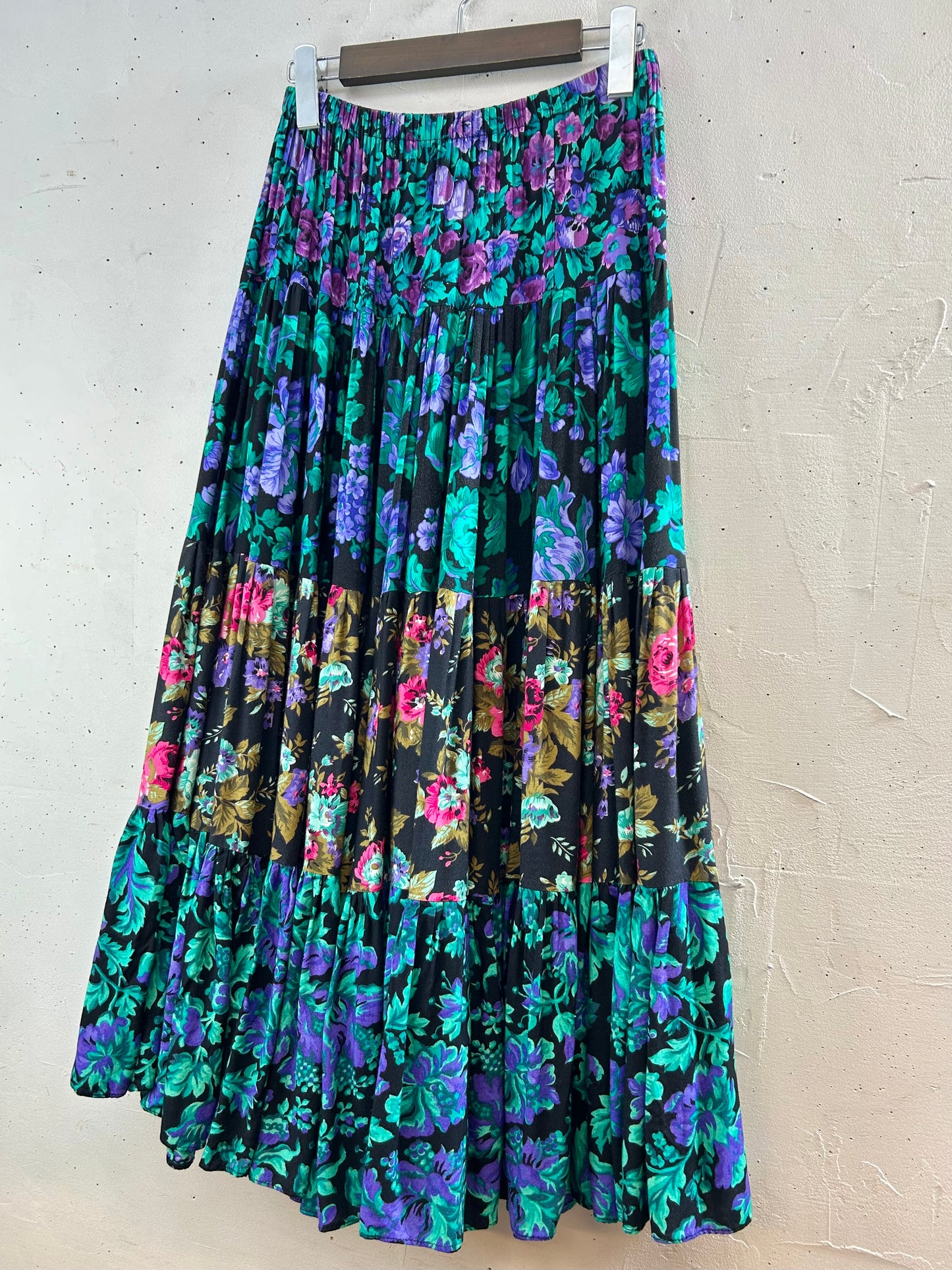 Vintage Tiered Skirt [F30406]