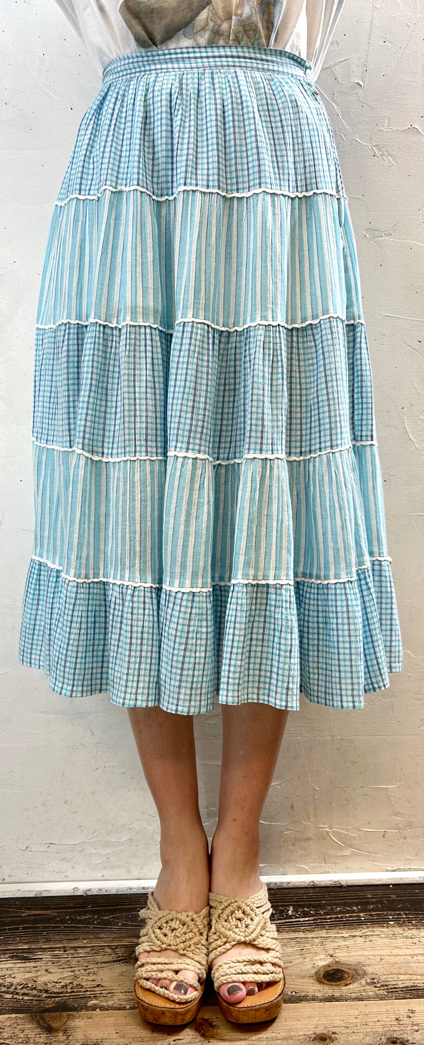 Vintage Tiered Skirt [G27889]