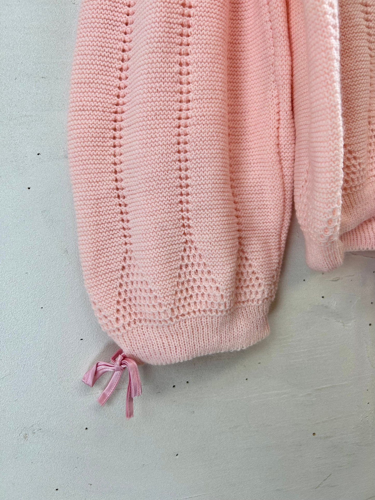 Vintage Light Knit Cardigan MADE IN ITALY [I28444]