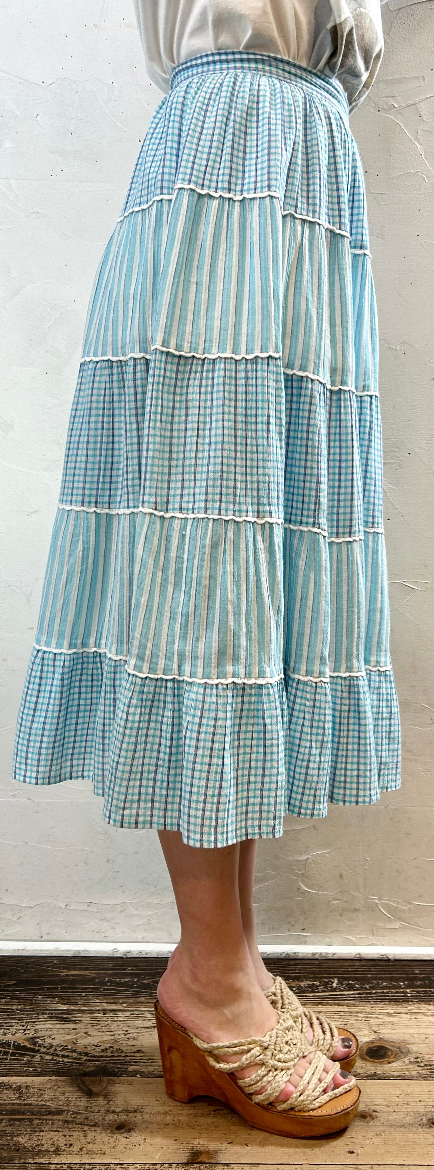 Vintage Tiered Skirt [G27889]