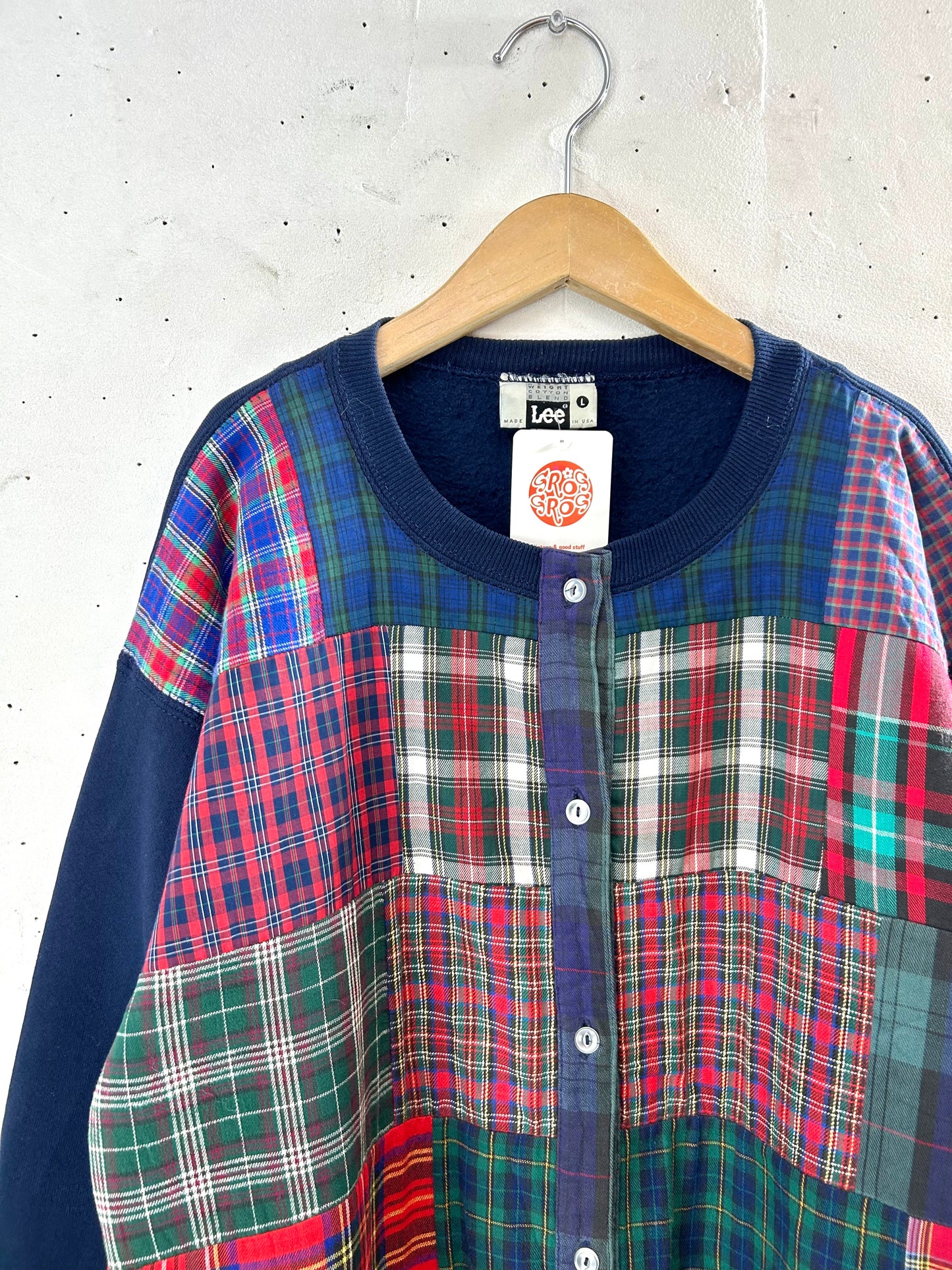 Vintage Sweat Custom Cardigan 〜Lee〜 MADE IN USA [A29548]