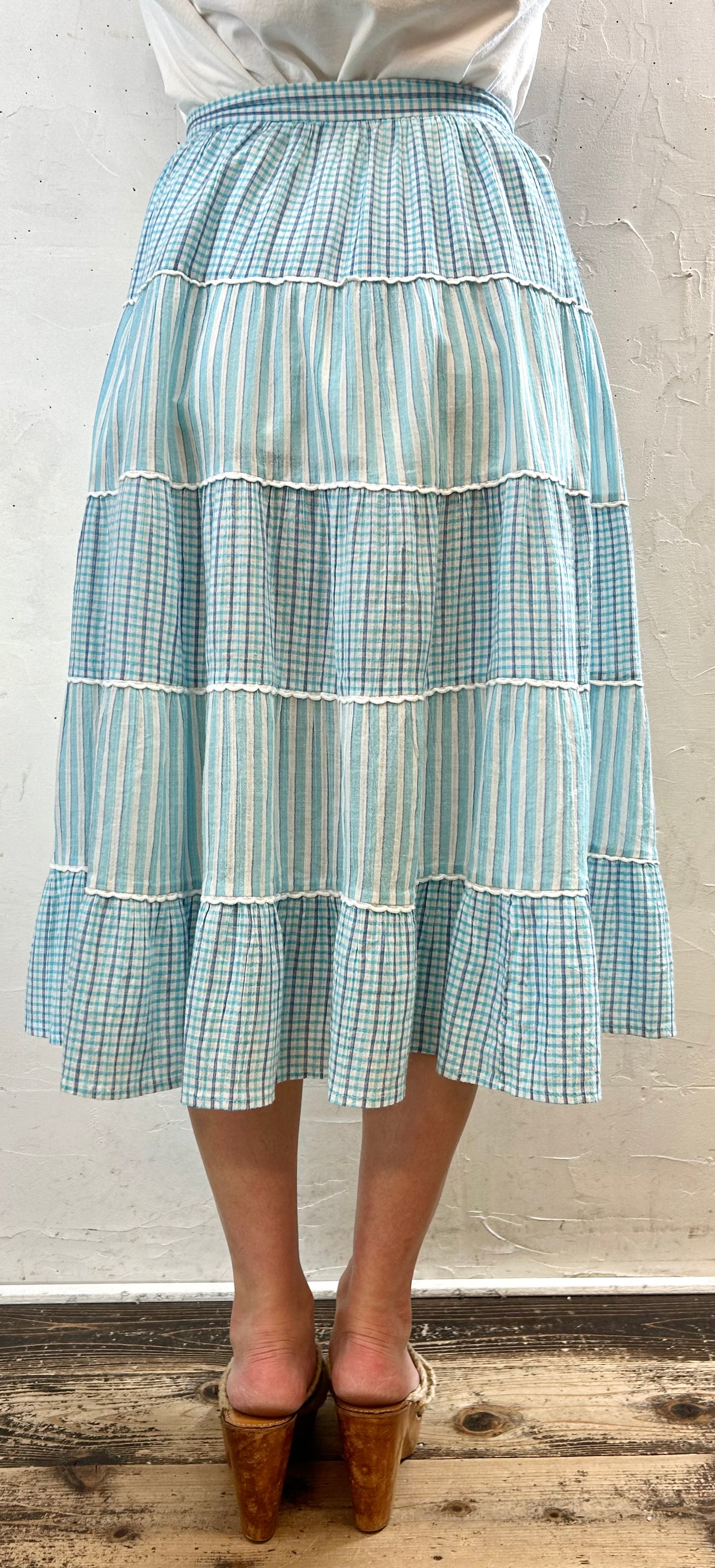 Vintage Tiered Skirt [G27889]