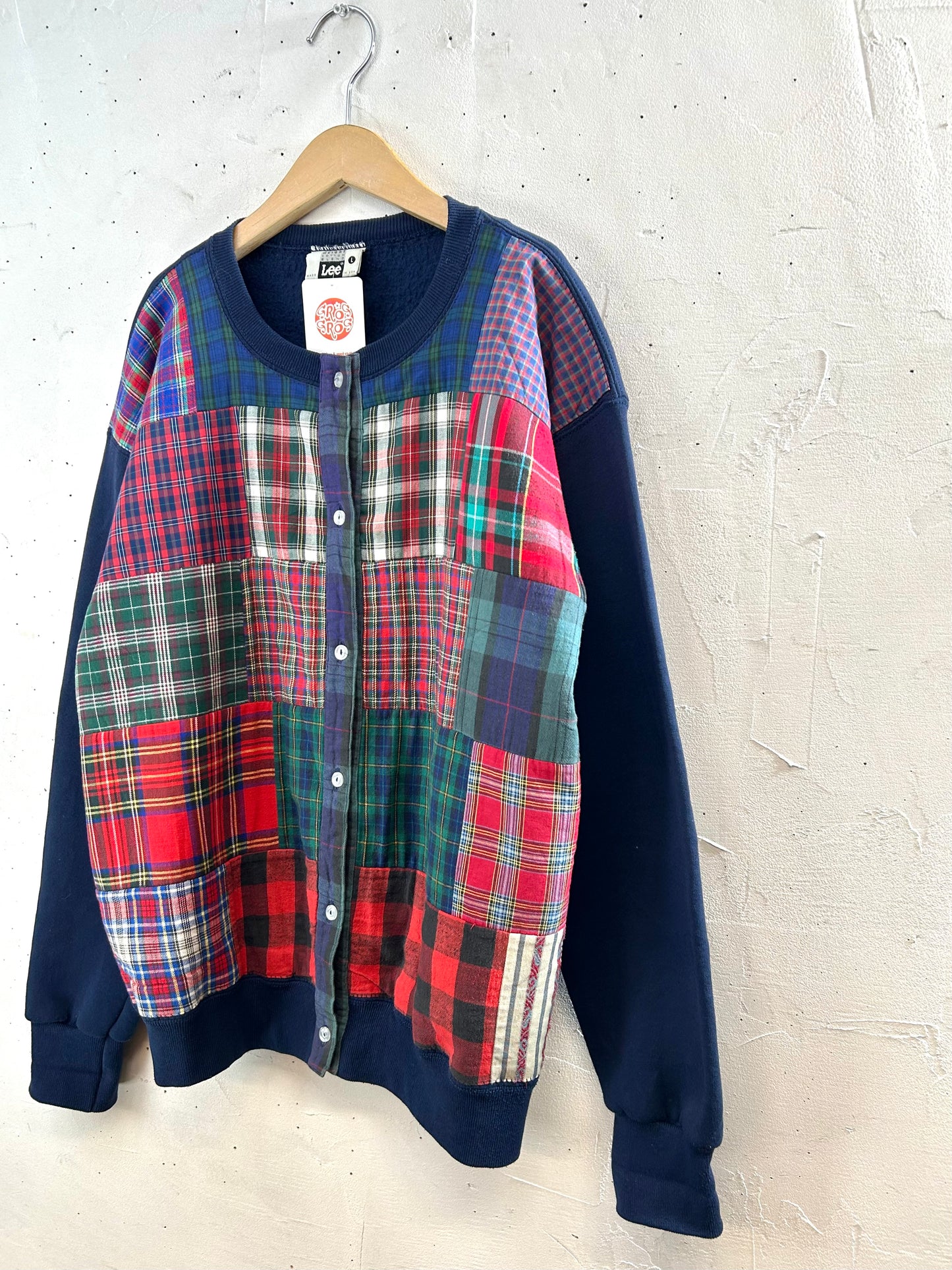 Vintage Sweat Custom Cardigan 〜Lee〜 MADE IN USA [A29548]