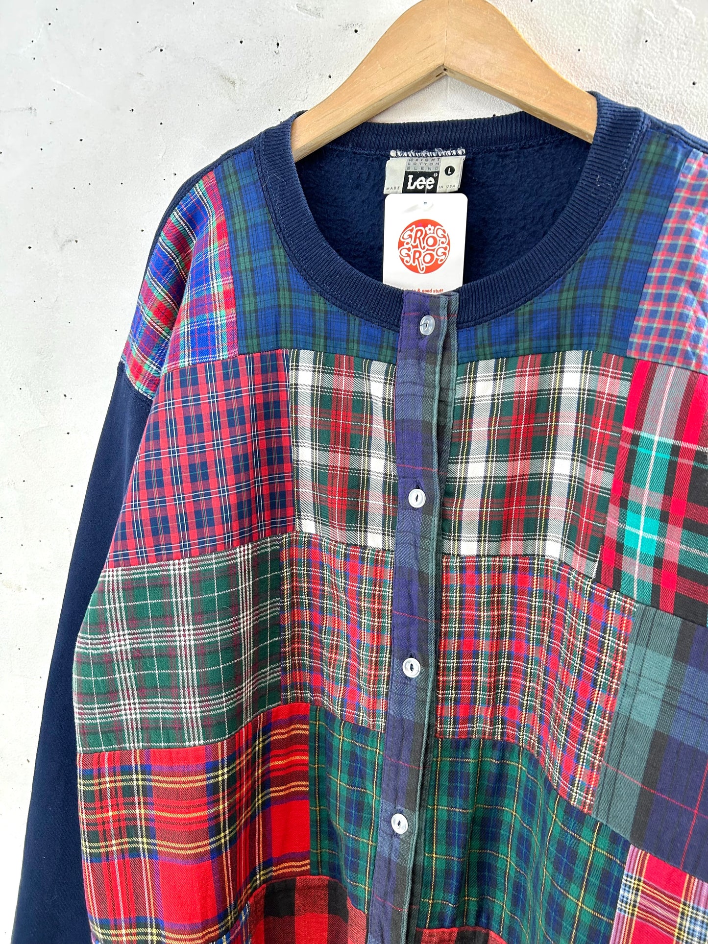 Vintage Sweat Custom Cardigan 〜Lee〜 MADE IN USA [A29548]