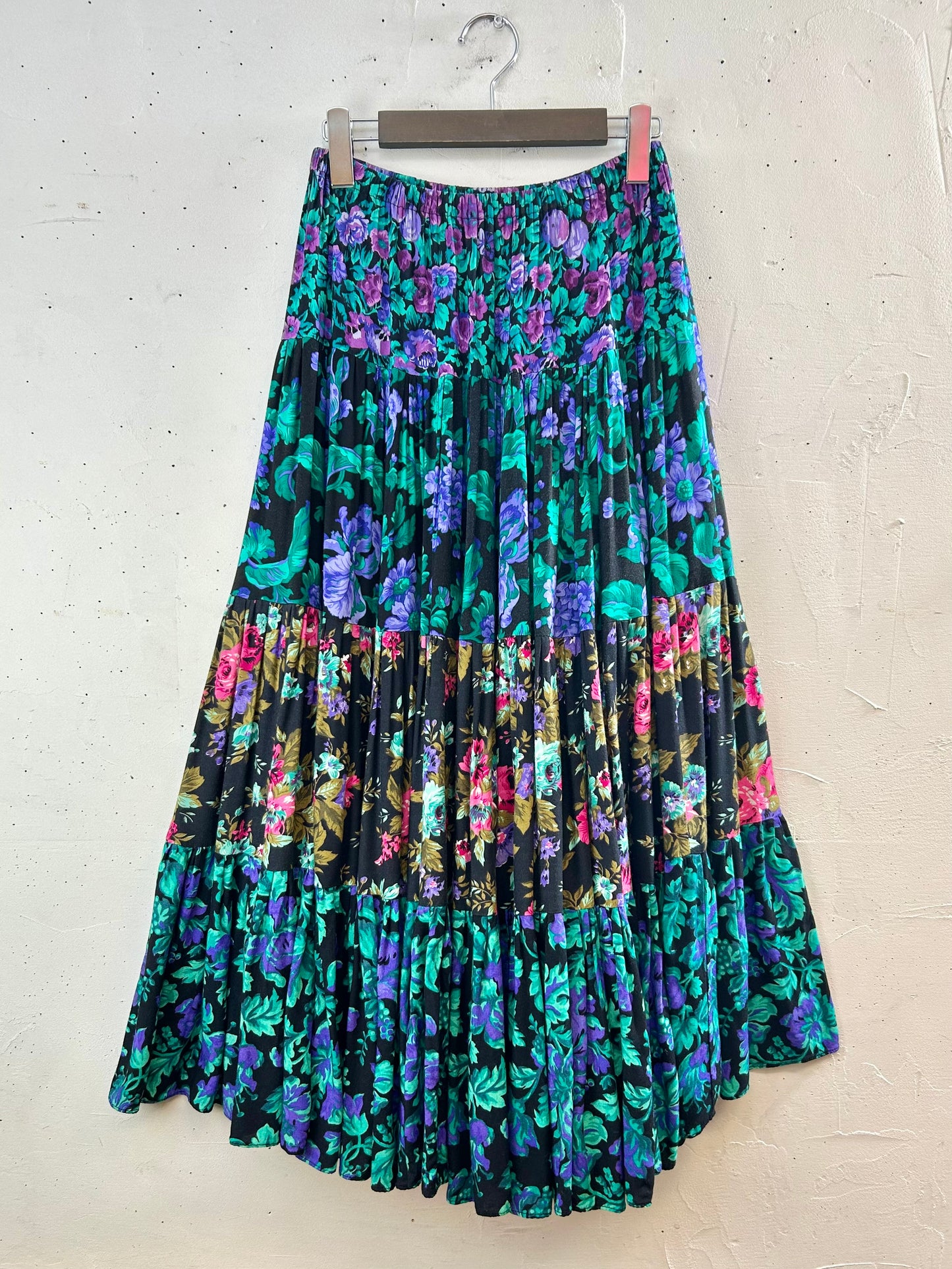 Vintage Tiered Skirt [F30406]