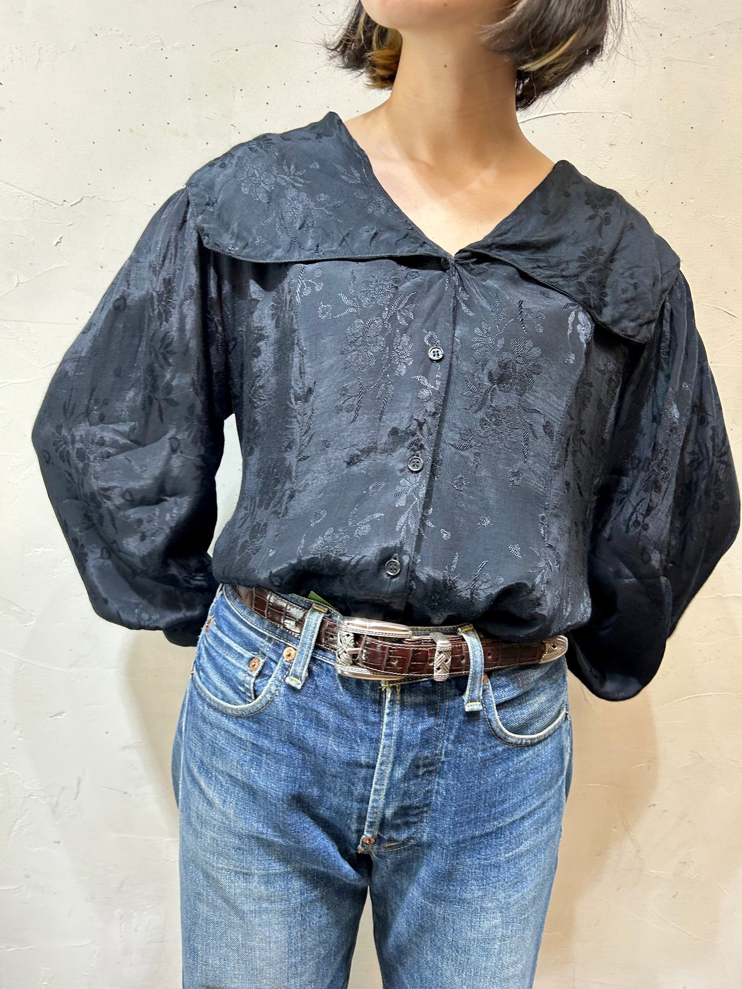 Vintage Viscose Blouse [K25579]