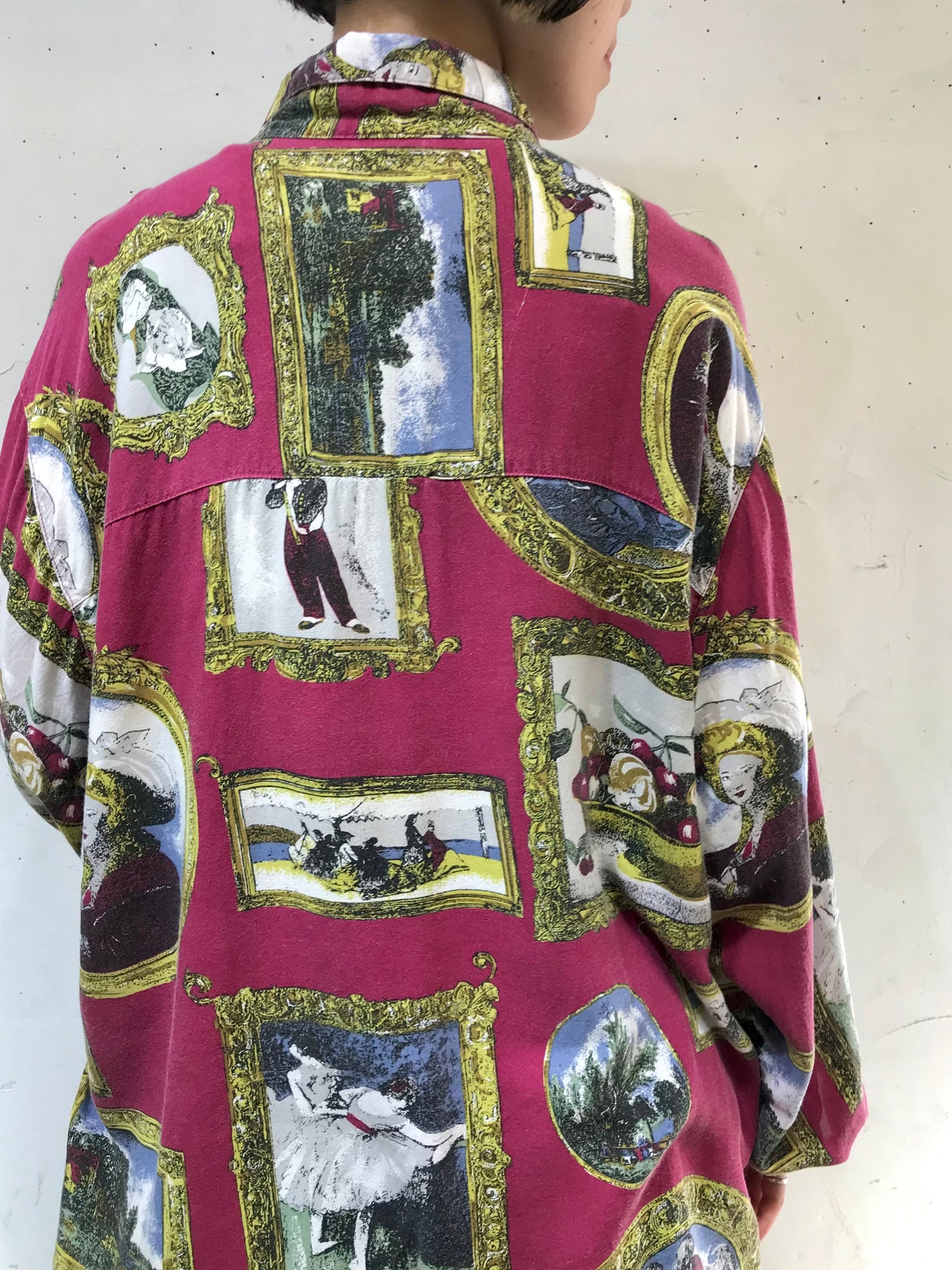 Vintage Viscose Shirt [H24718]