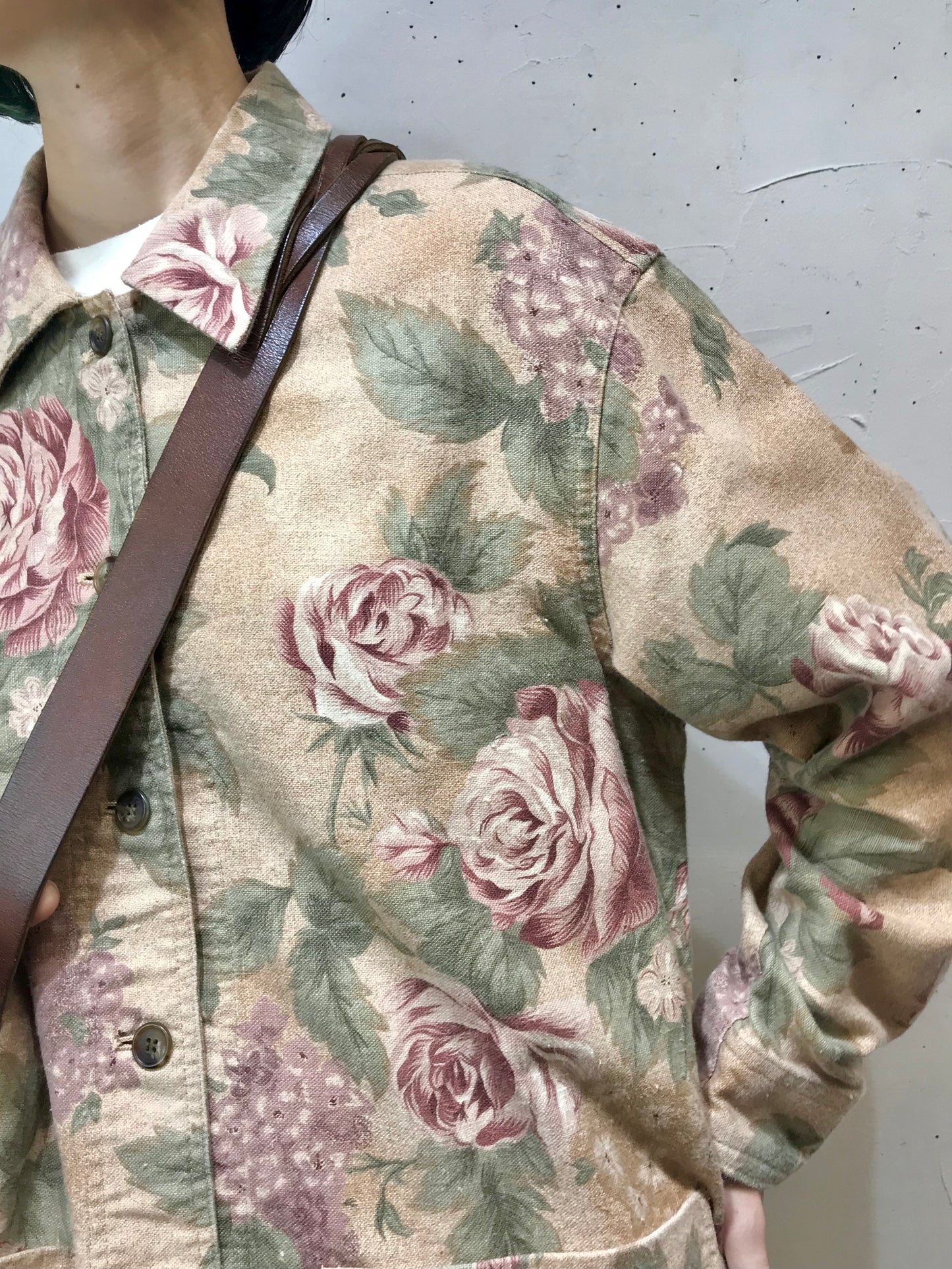 Vintage Cotton Linen Jacket [H21319]