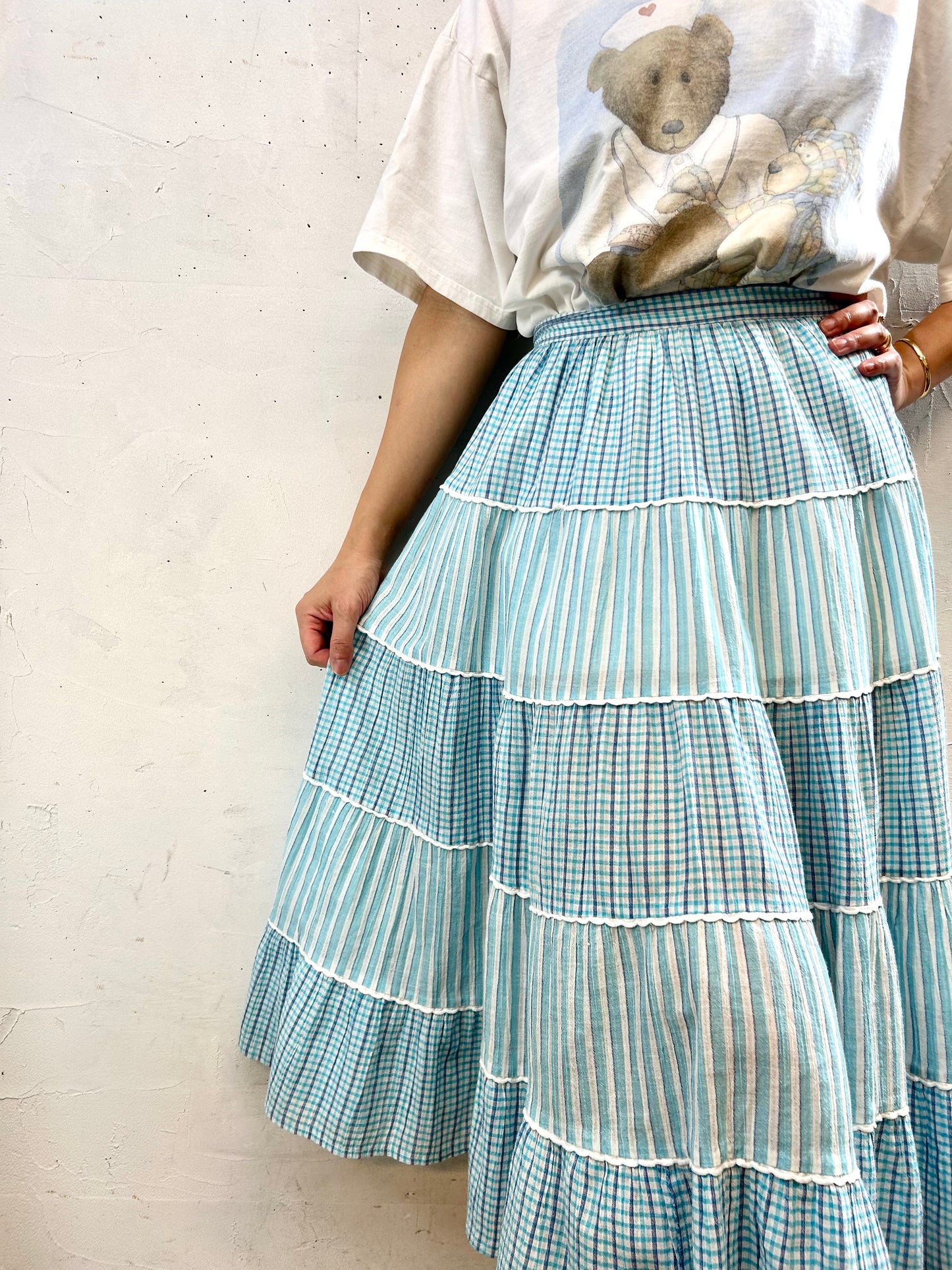 Vintage Tiered Skirt [G27889]