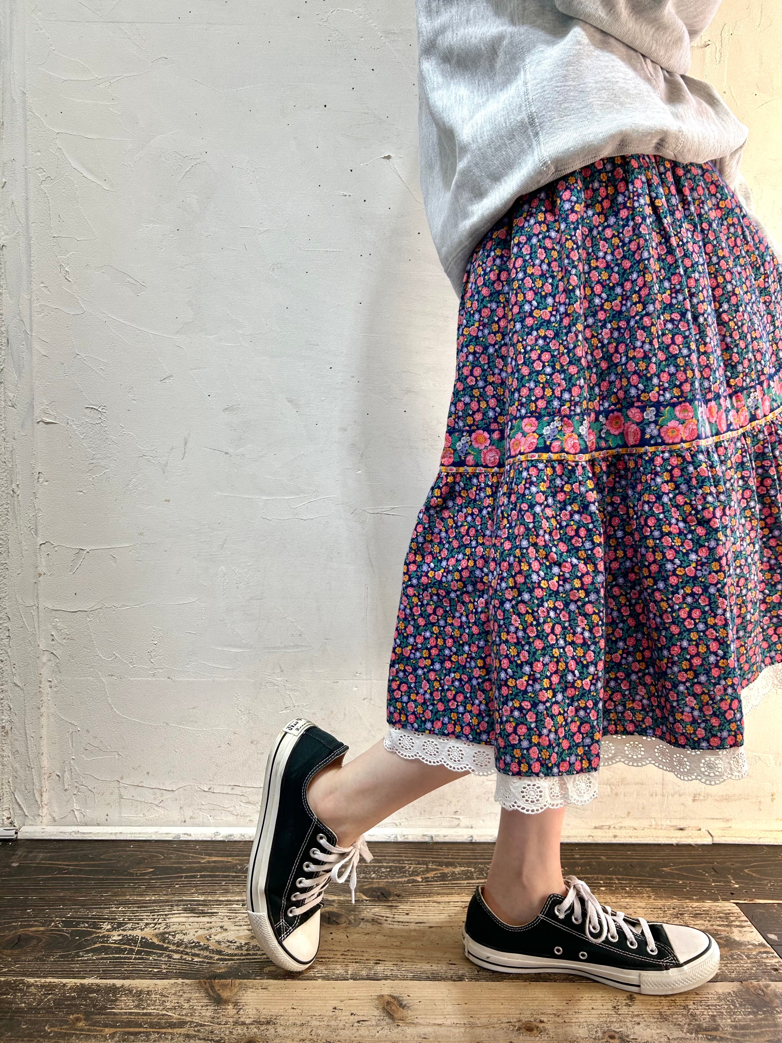 vintage Flower skirt