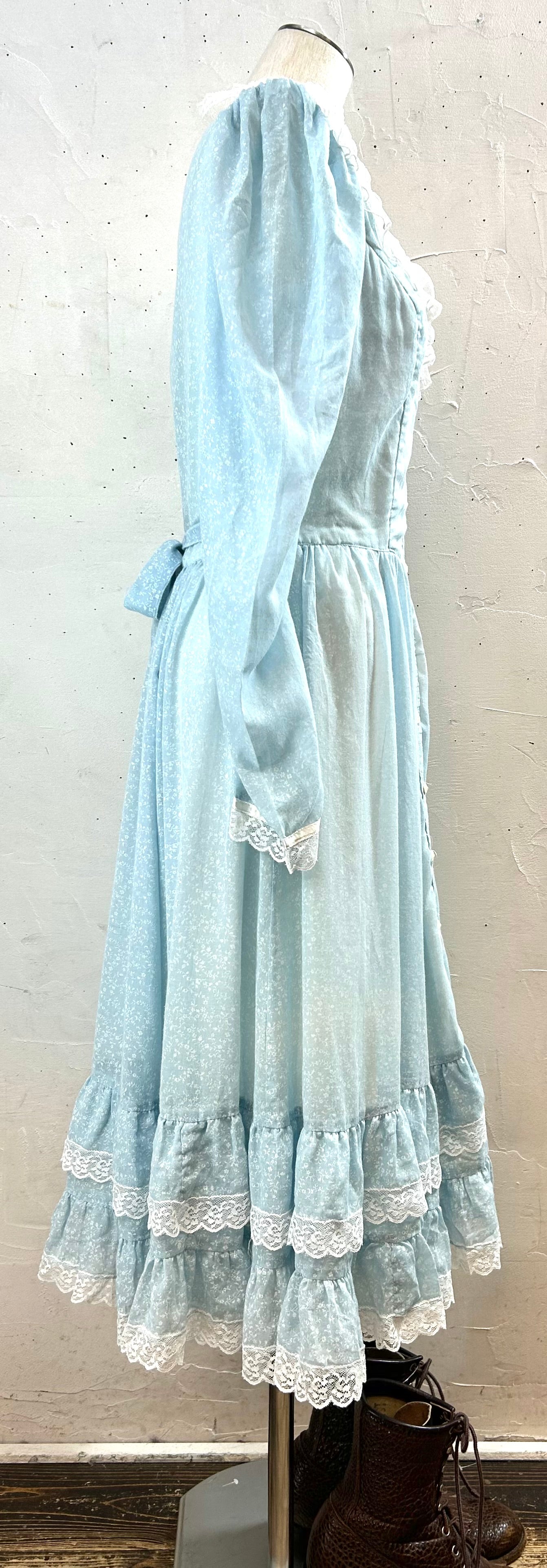 ’70s Vintage Dress〜GUNNE SAX 〜[A29341］