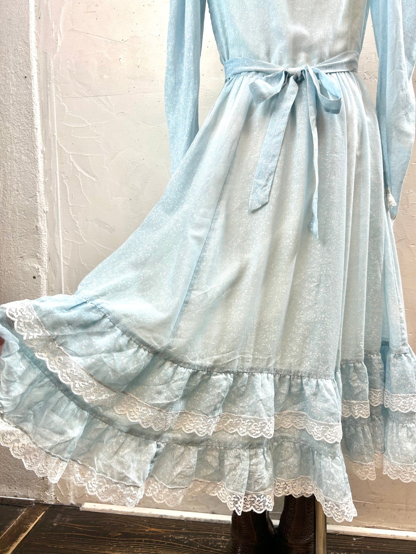 ’70s Vintage Dress〜GUNNE SAX 〜[A29341］