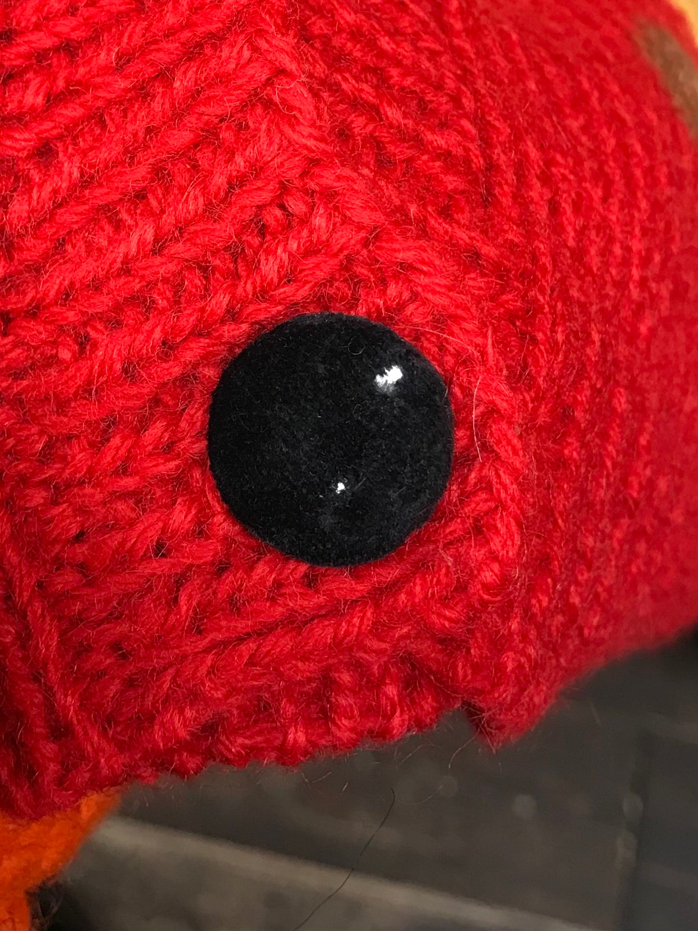 Vintage Wool Hand Knit Cardigan 〜the eagle's eye〜 [K25424]