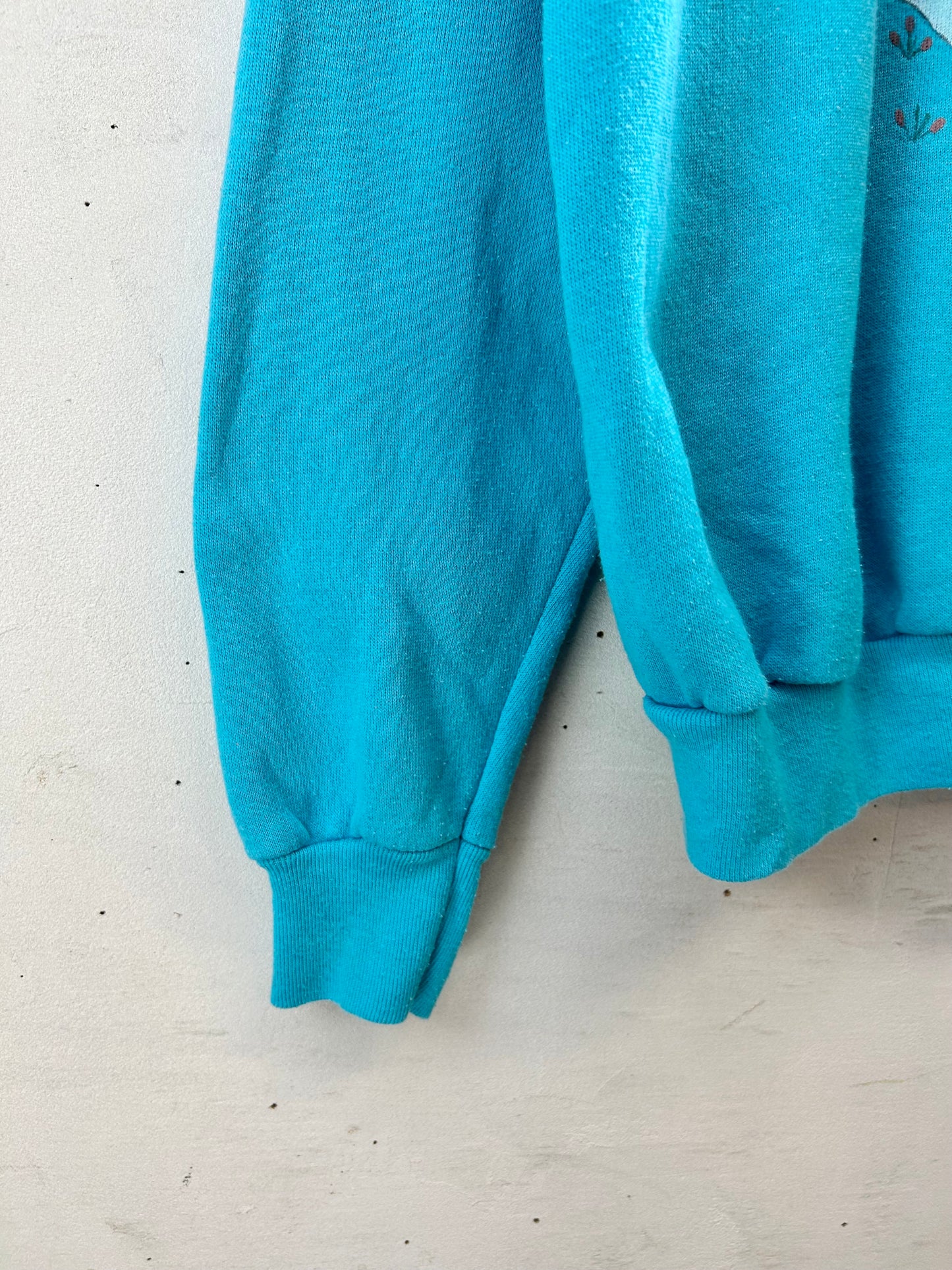 Vintage Hand Painted Sweat MADE IN USA [I28439]