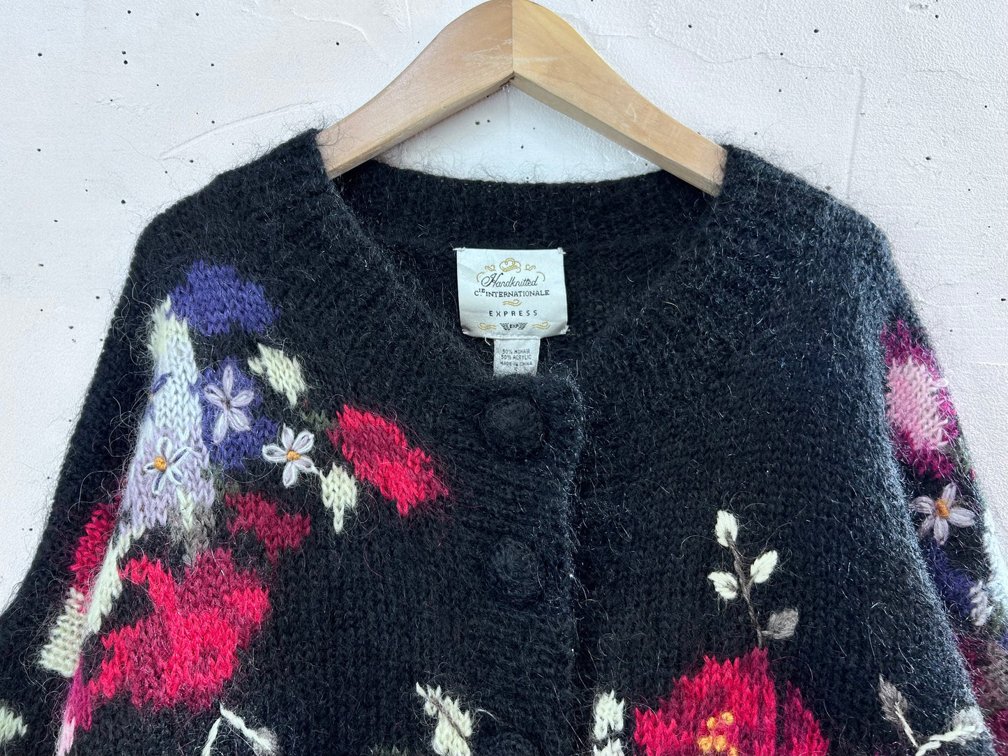 Vintage Hand Knit Cardigan [L29110]