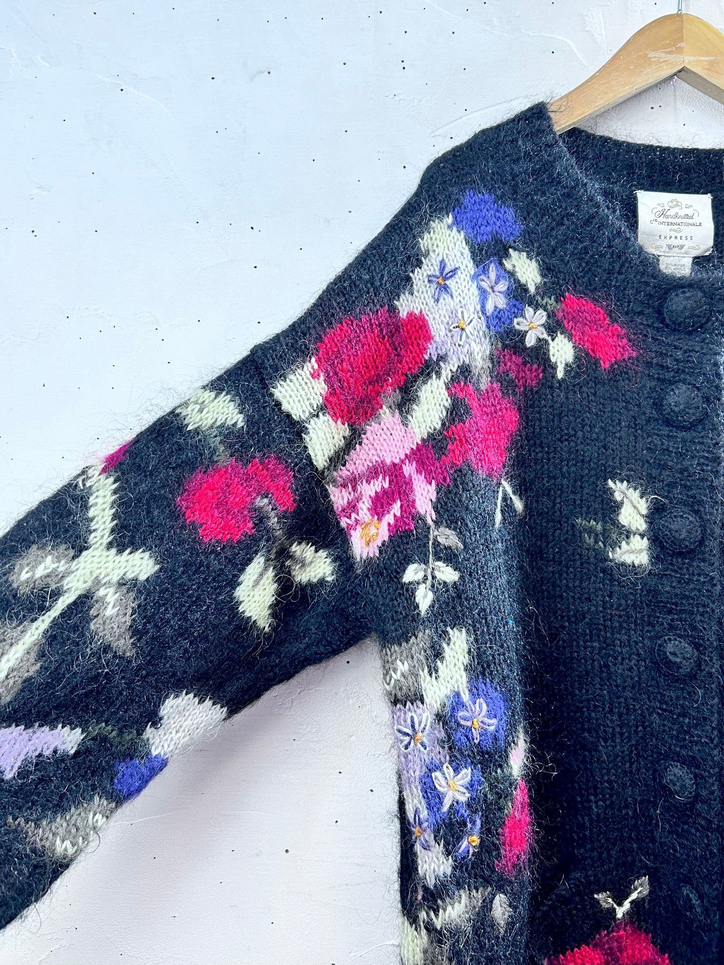 Vintage Hand Knit Cardigan [L29110]