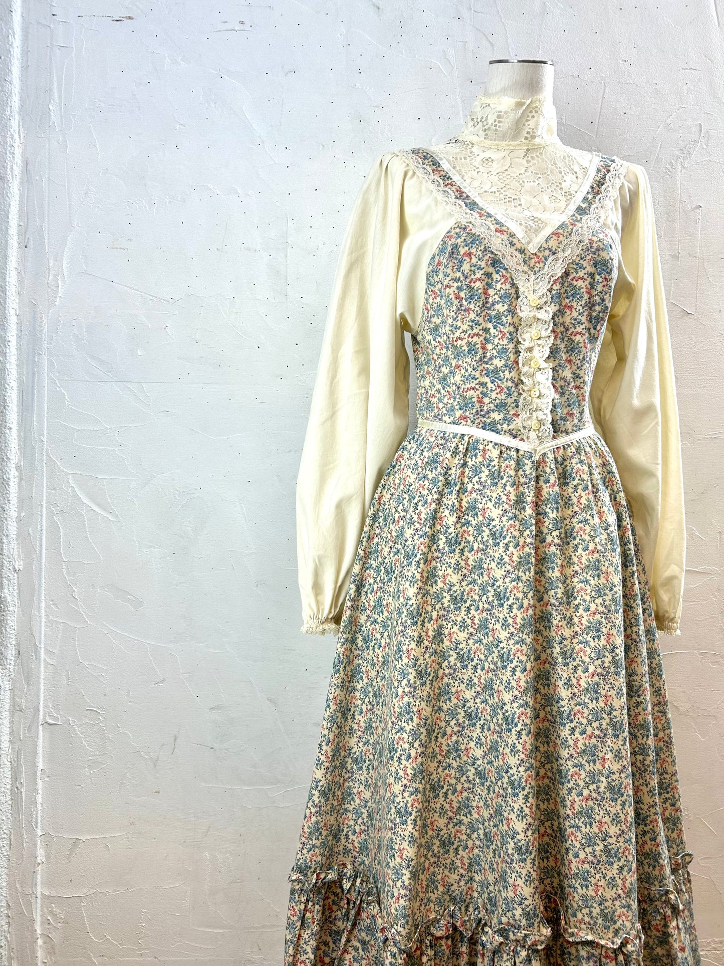 ’70s Vintage Dress〜GUNNE SAX 〜[A29343］