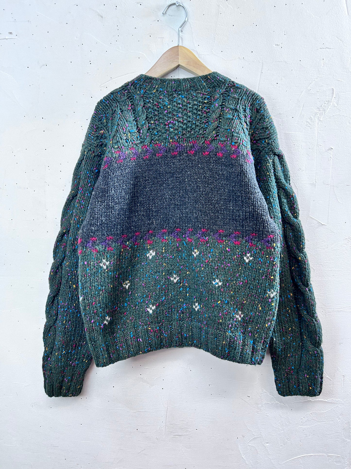 Vintage Knit Cardigan 〜Wool Rich〜 [L29108]