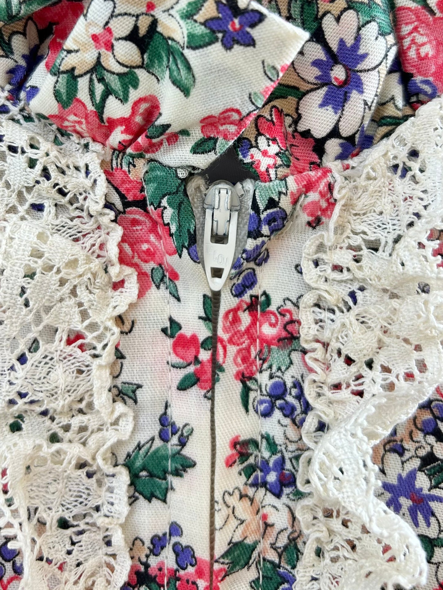 ’70s Flower Dress UNION MADE [I28438]