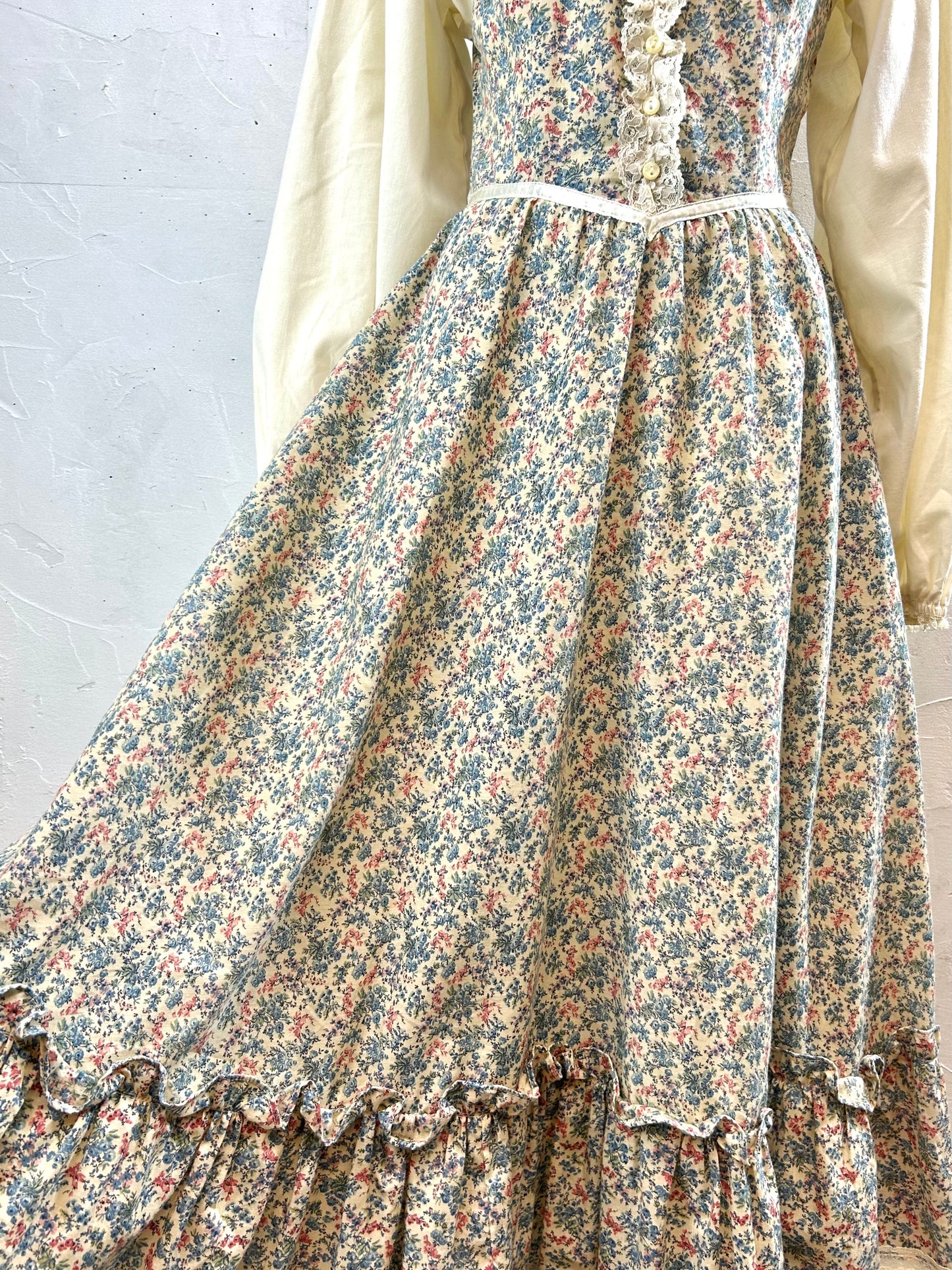 ’70s Vintage Dress〜GUNNE SAX 〜[A29343］