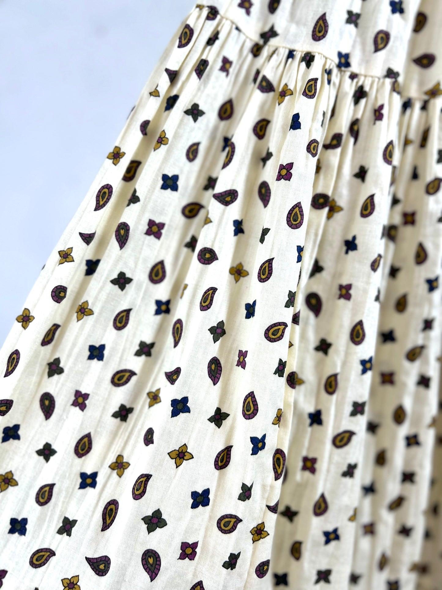 Vintage Tiered Skirt  [D29976]